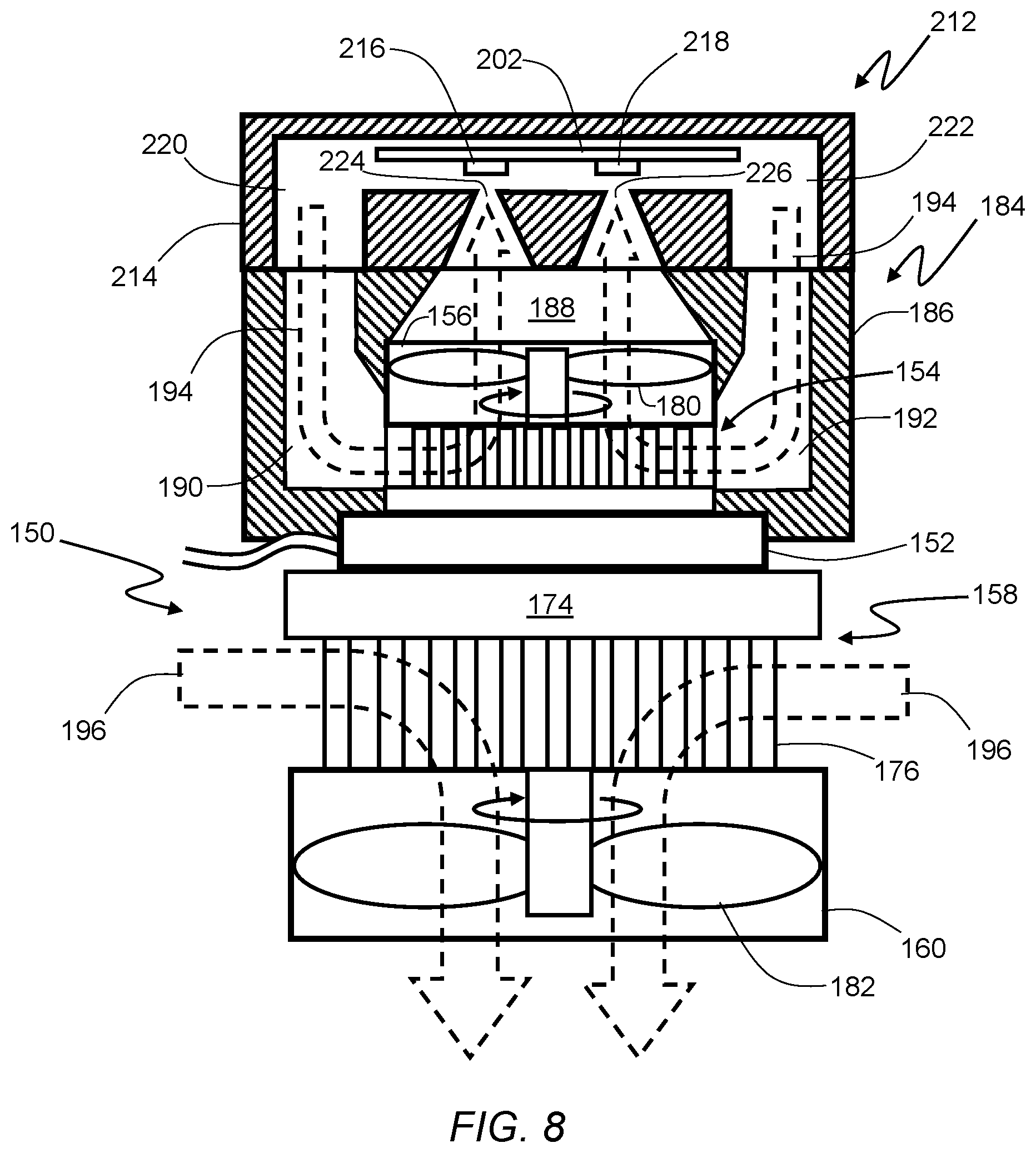 Patent US12090481 Figure 9 – Microfluidic system including cooling device