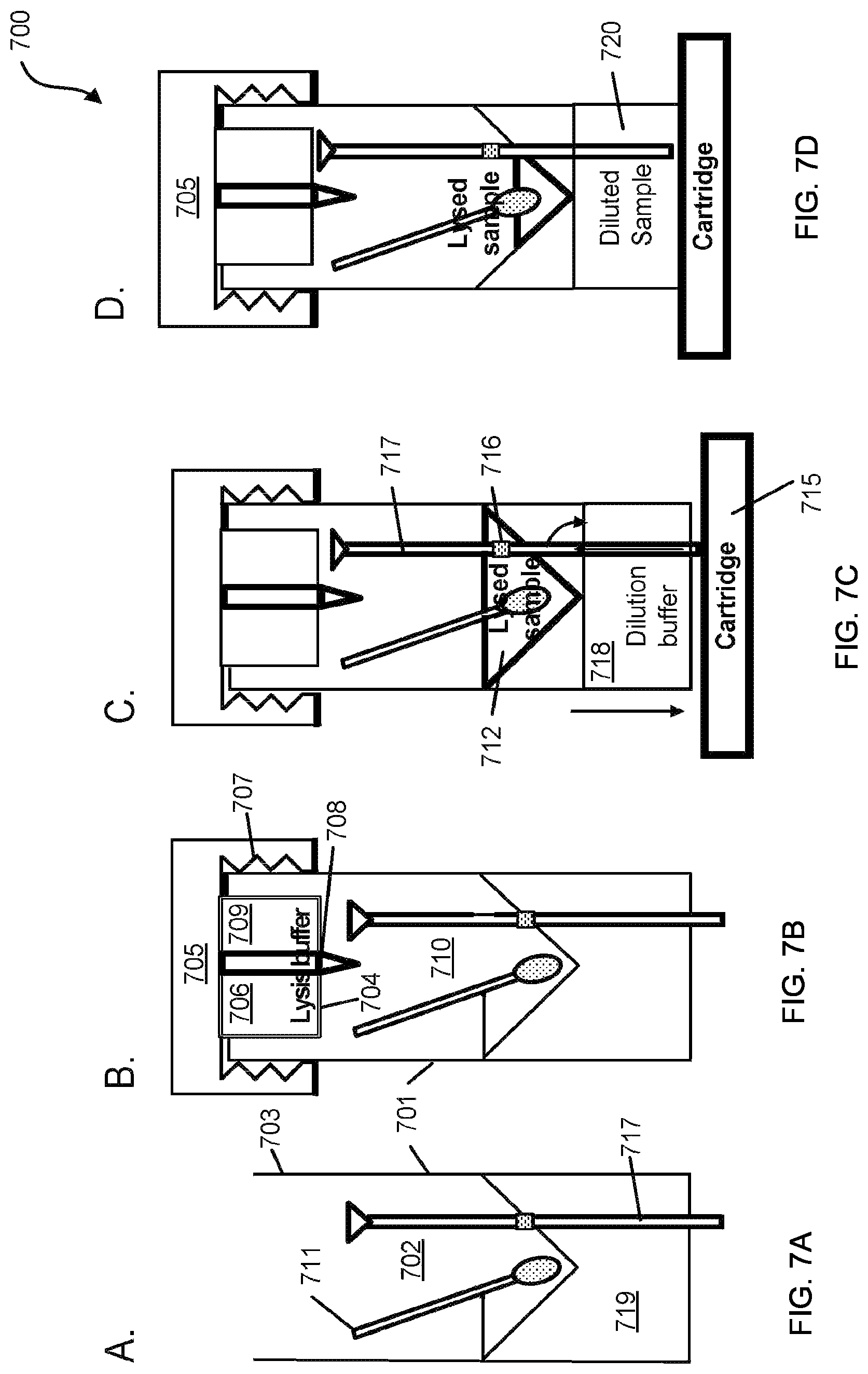 Patent US12090482 Figure 8 – Systems and methods for performing biological assays