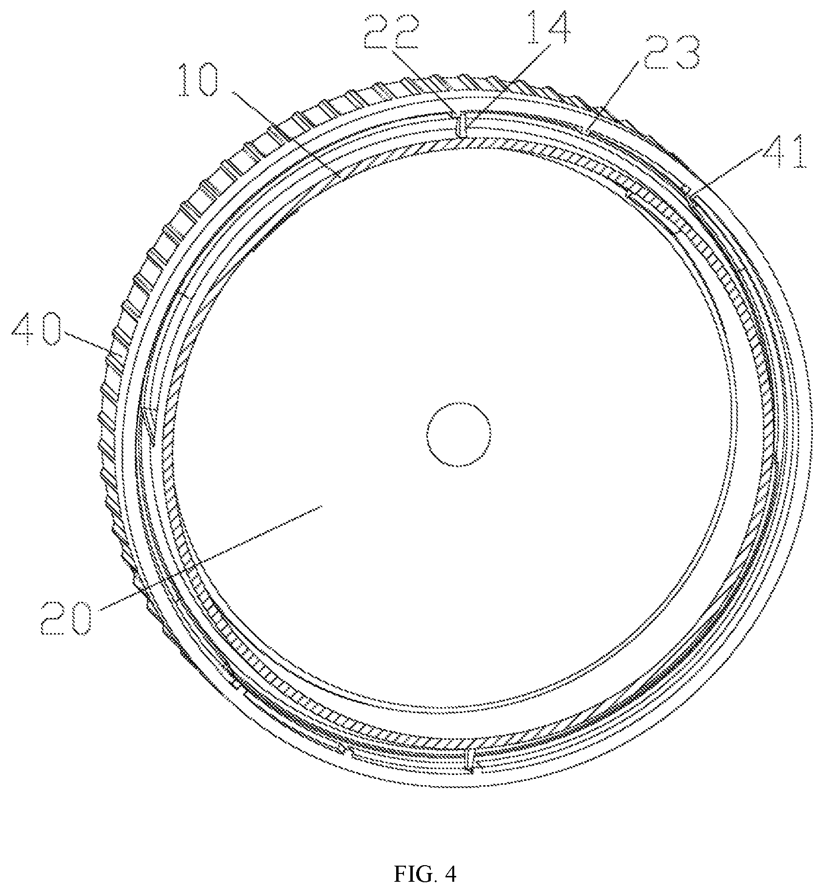 Patent US12090484 Figure 4 – Detection device for a sample detection