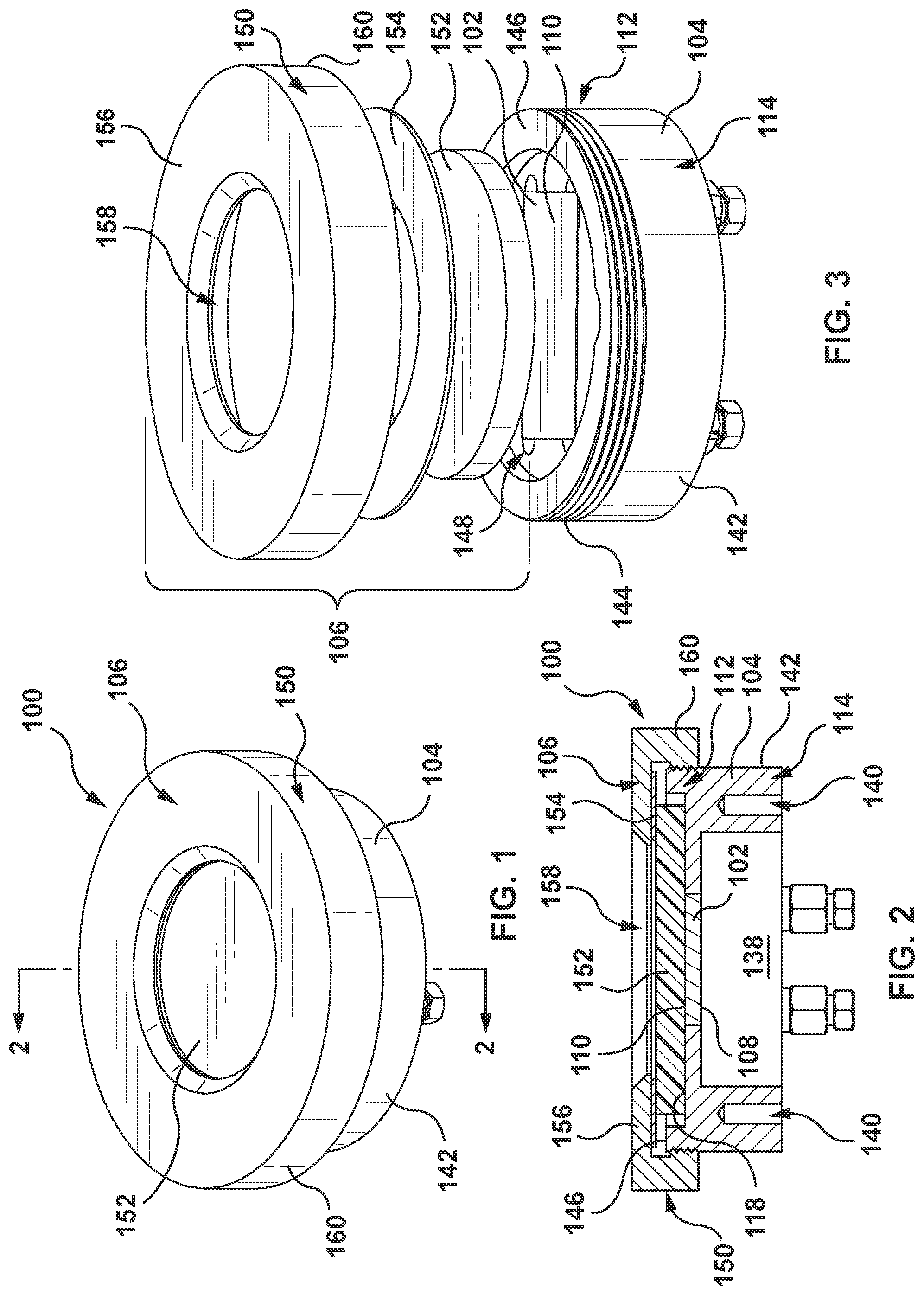 Patent US12090485 Figure 1 – Holder for a microfluidic chip
