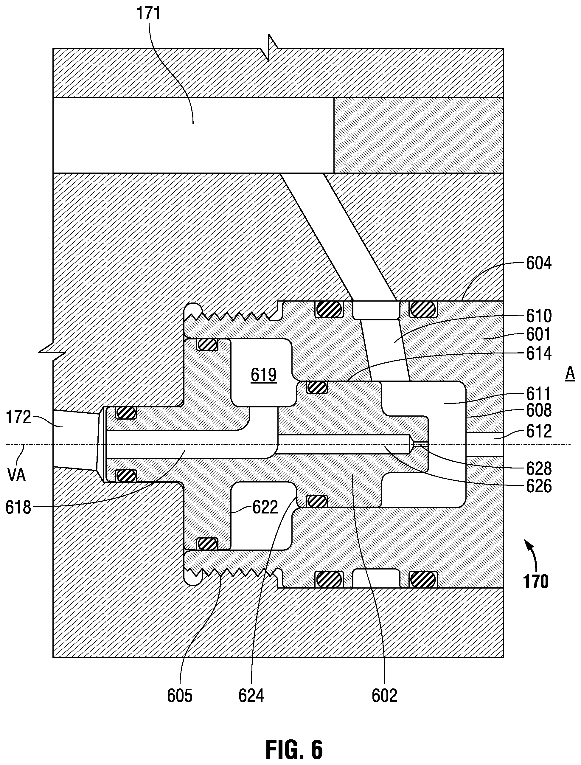Patent US12090491 Figure 6 – Centrifugal separators and separation methods providing intermediate material ejection control