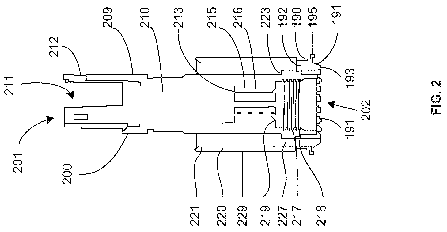 Patent US12090495 Figure 2 – Spray assembly