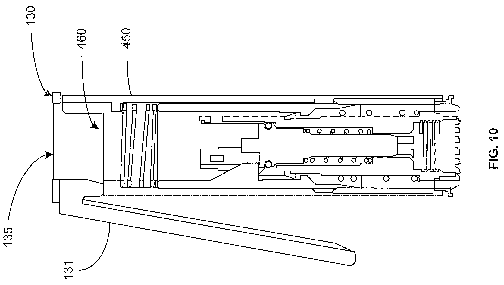 Patent US12090495 Figure 10 – Spray assembly