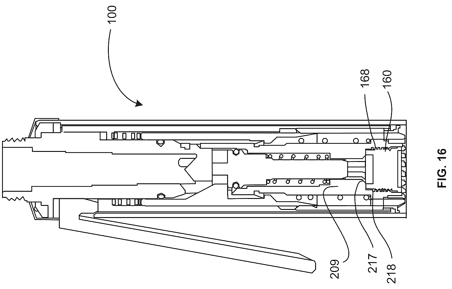 Patent US12090495 Figure 16 – Spray assembly