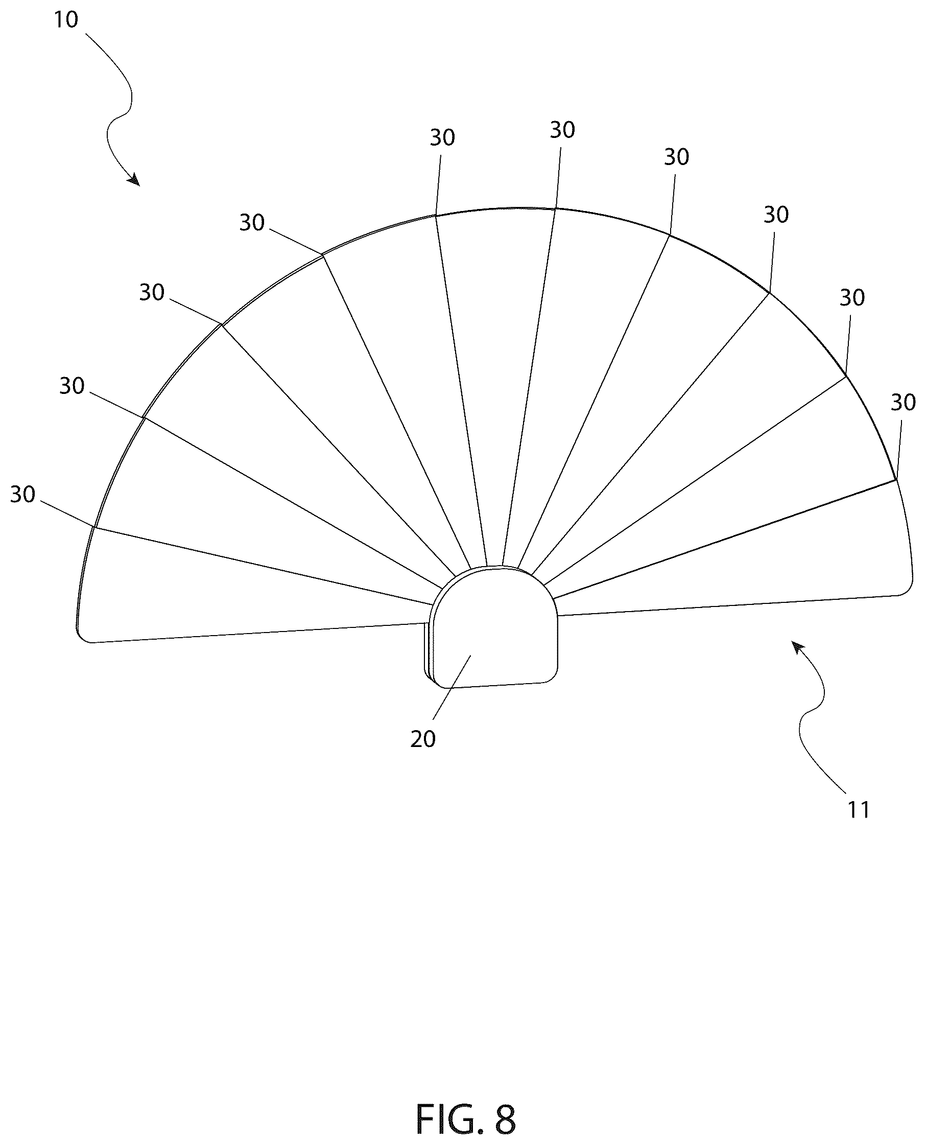 Patent US12090501 Figure 5 – Wheel rim protector
