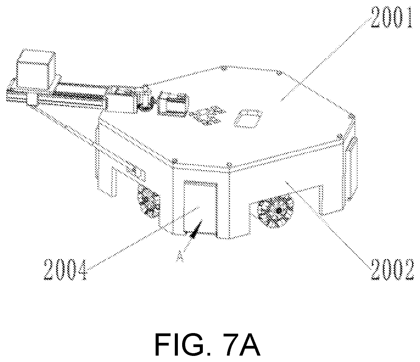 Patent US12090502 Figure 5 – Movable electro-hydraulic composite drive spraying robot with large working space