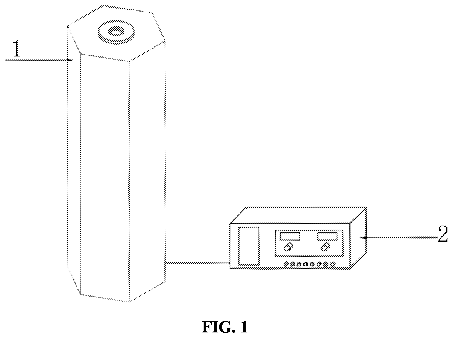Patent US12090504 Figure 1 – Device and method for controlling shape of aerosol particle condensation growth flow field through electromagnetic field