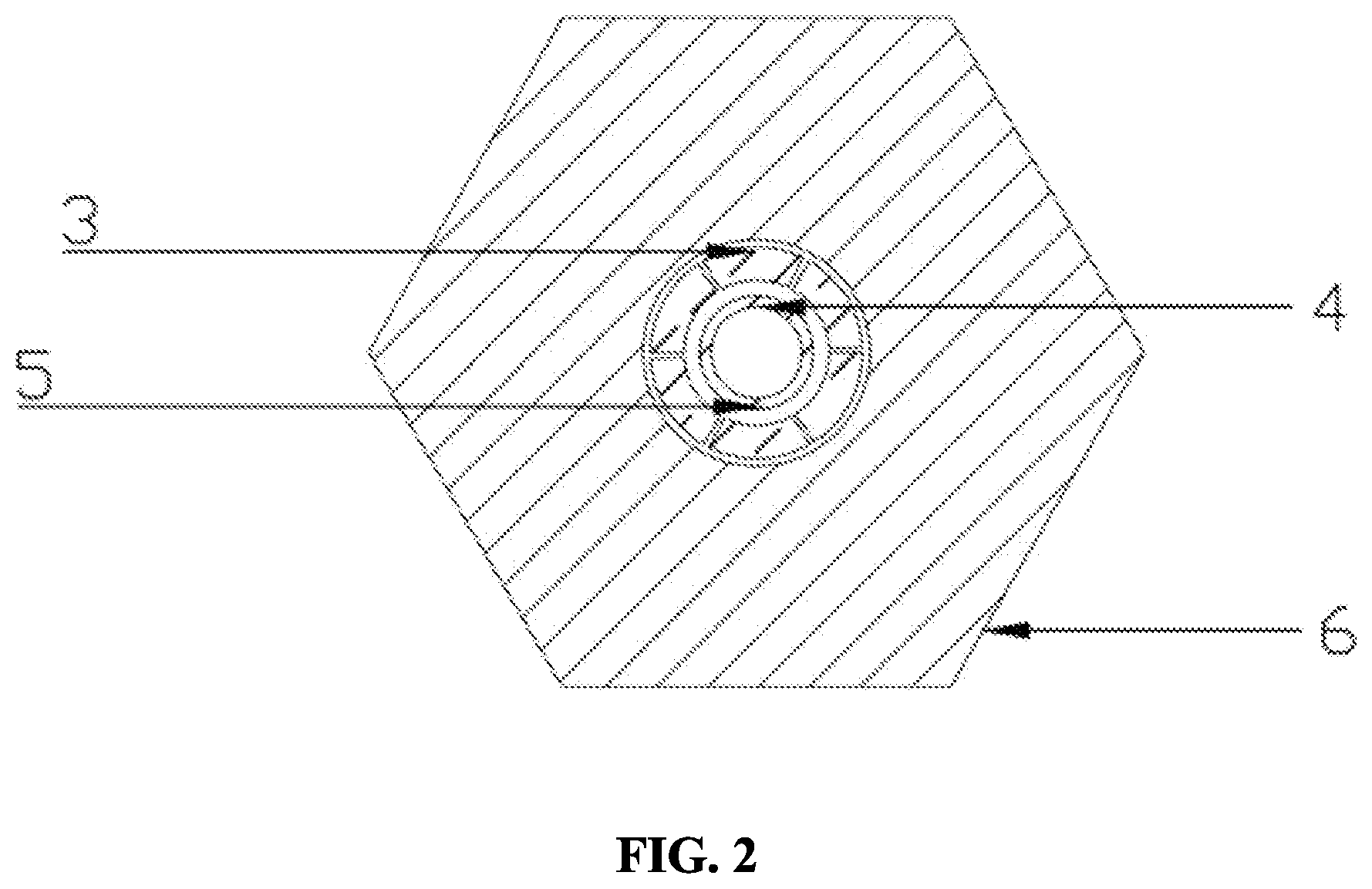 Patent US12090504 Figure 2 – Device and method for controlling shape of aerosol particle condensation growth flow field through electromagnetic field