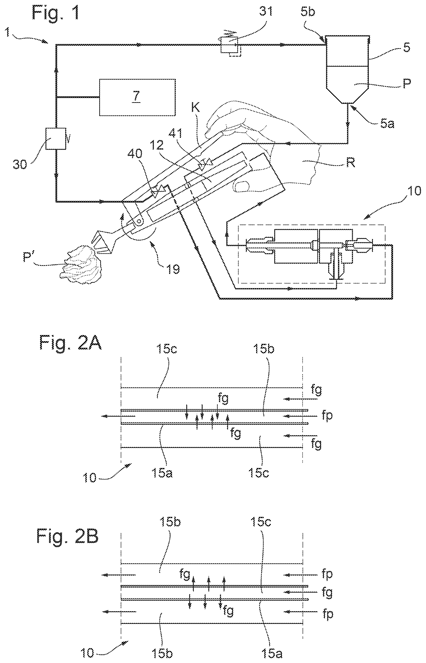 Patent US12090505 — Apparatus and methods for dispensing and foaming of a product — Figure 1