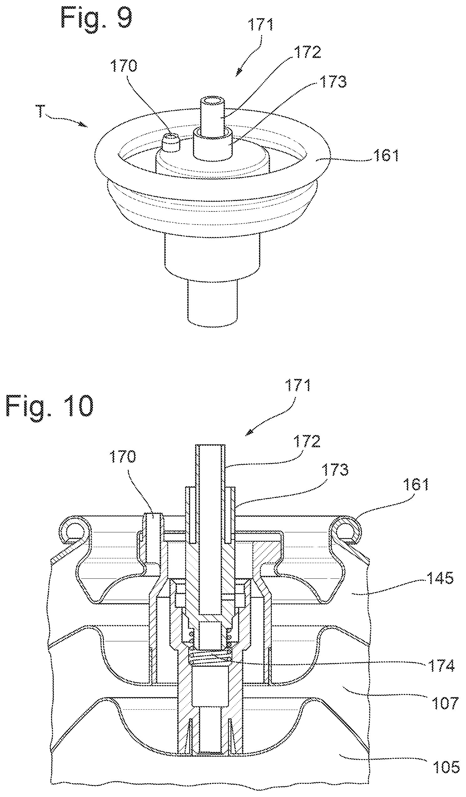 Patent US12090505 Figure 6 – Apparatus and methods for dispensing and foaming of a product