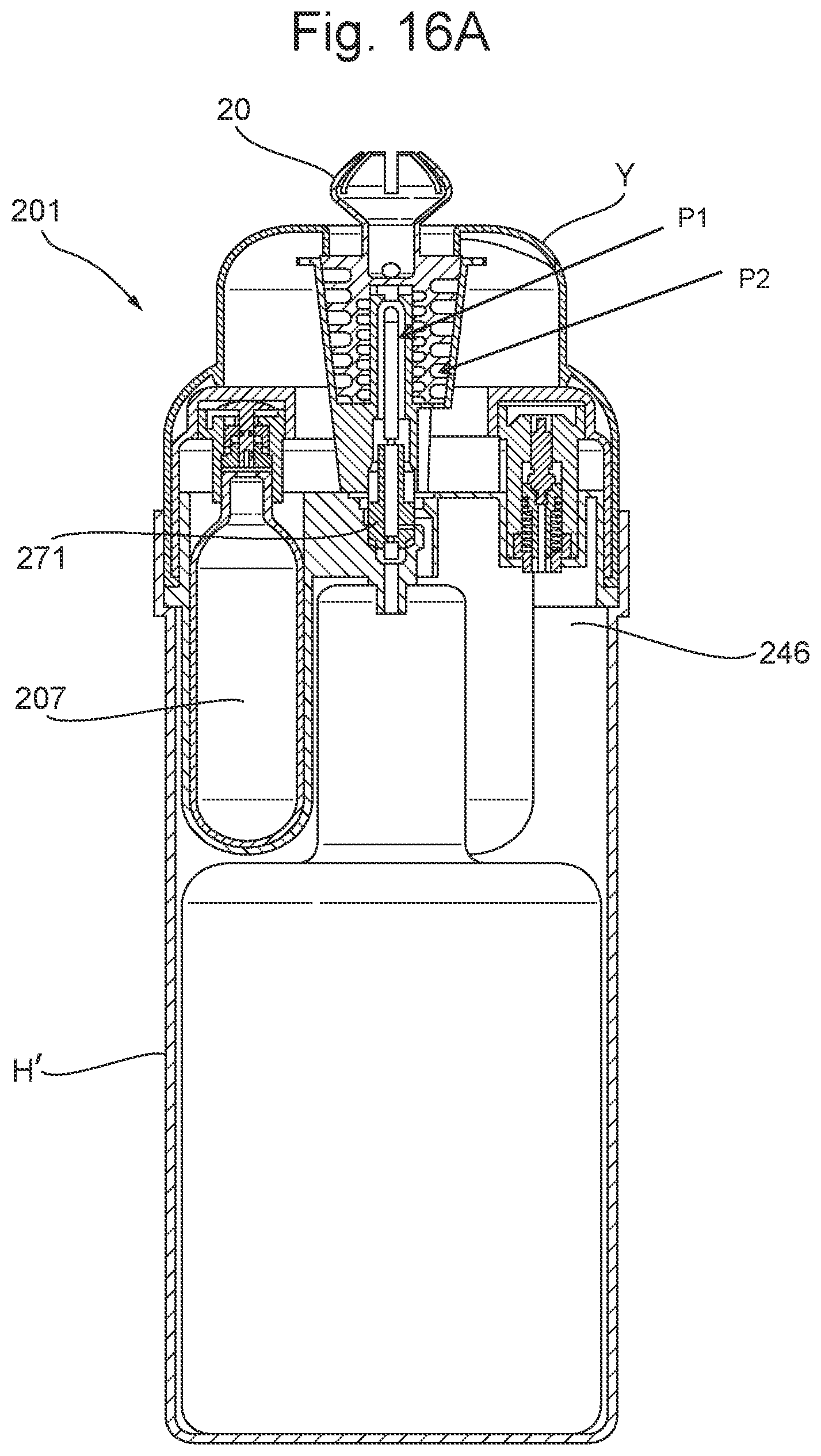 Patent US12090505 Figure 11 – Apparatus and methods for dispensing and foaming of a product