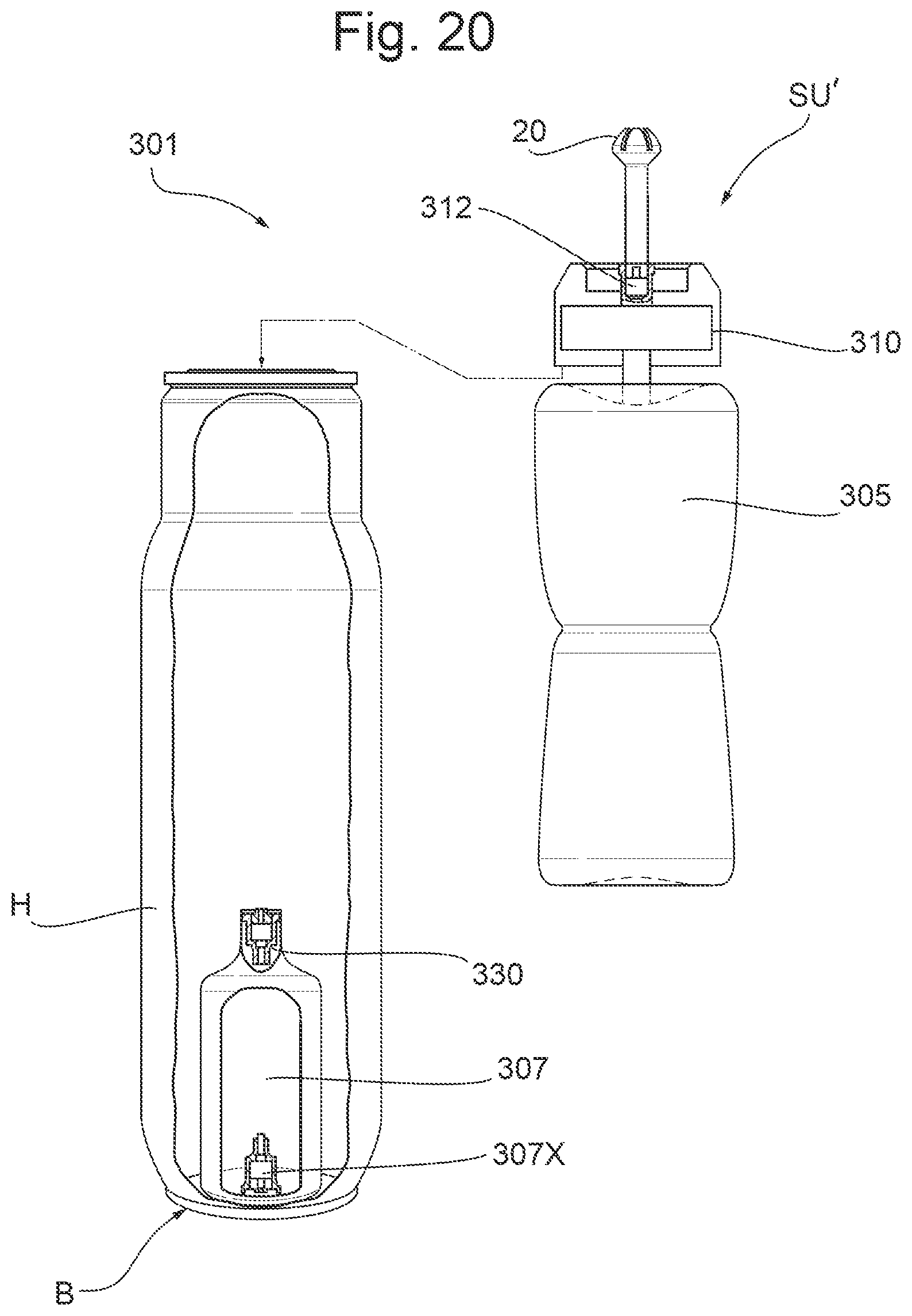 Patent US12090505 Figure 16 – Apparatus and methods for dispensing and foaming of a product