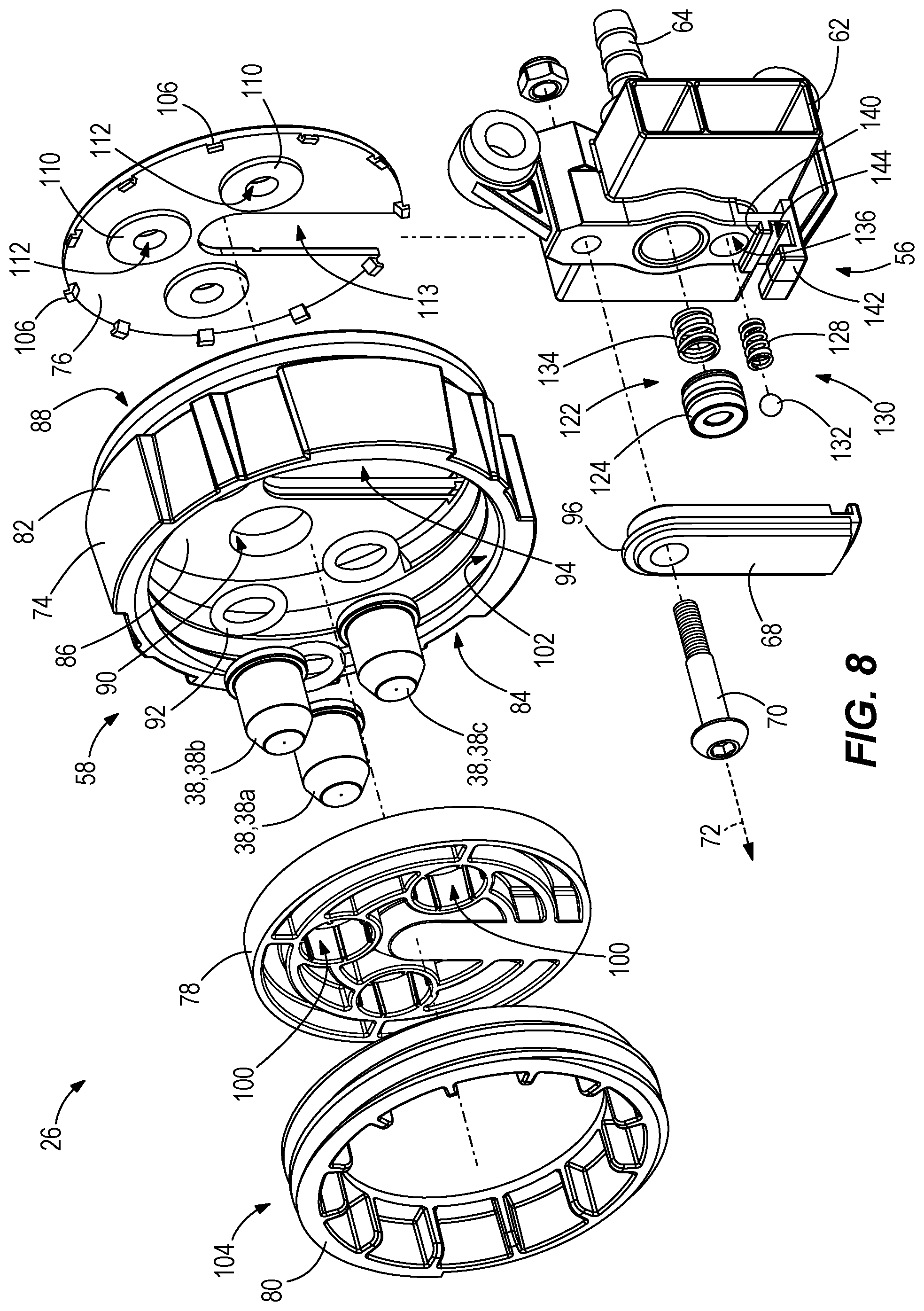 Patent US12090506 Figure 7 – Powered sprayer