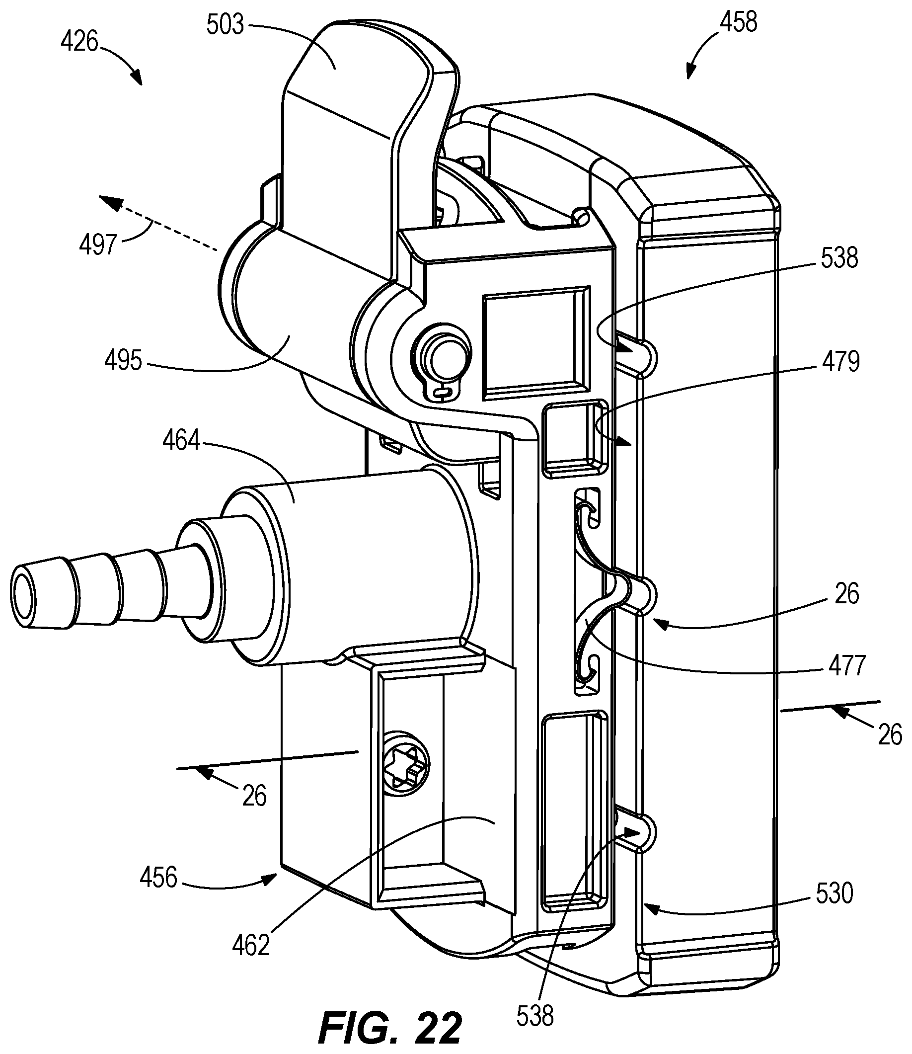Patent US12090506 Figure 17 – Powered sprayer