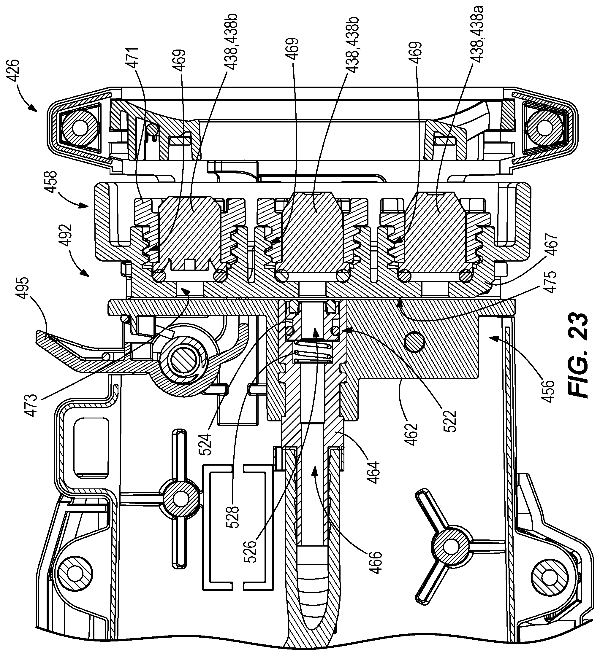 Patent US12090506 Figure 18 – Powered sprayer
