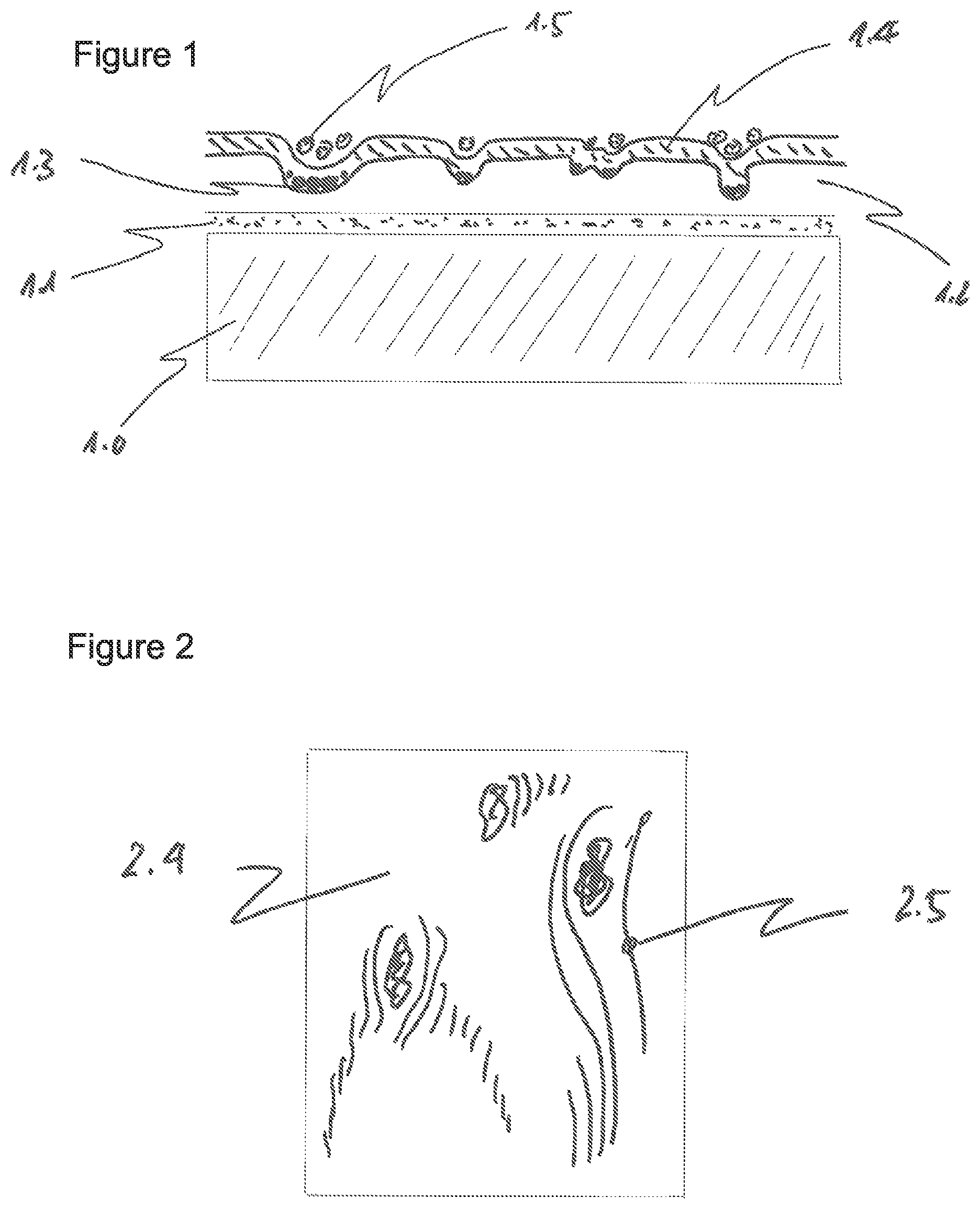 Patent US12090511 — Method and apparatus for producing a decorative surface — Figure 1