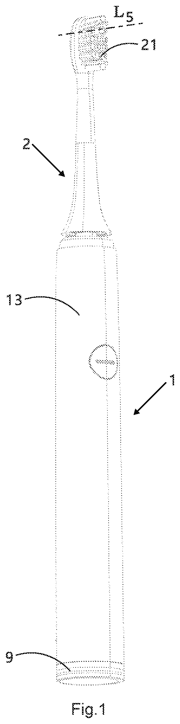 Patent US12090515 Figure 1 – Acoustic wave type electric cleaning care appliance and pressure alarm device for same
