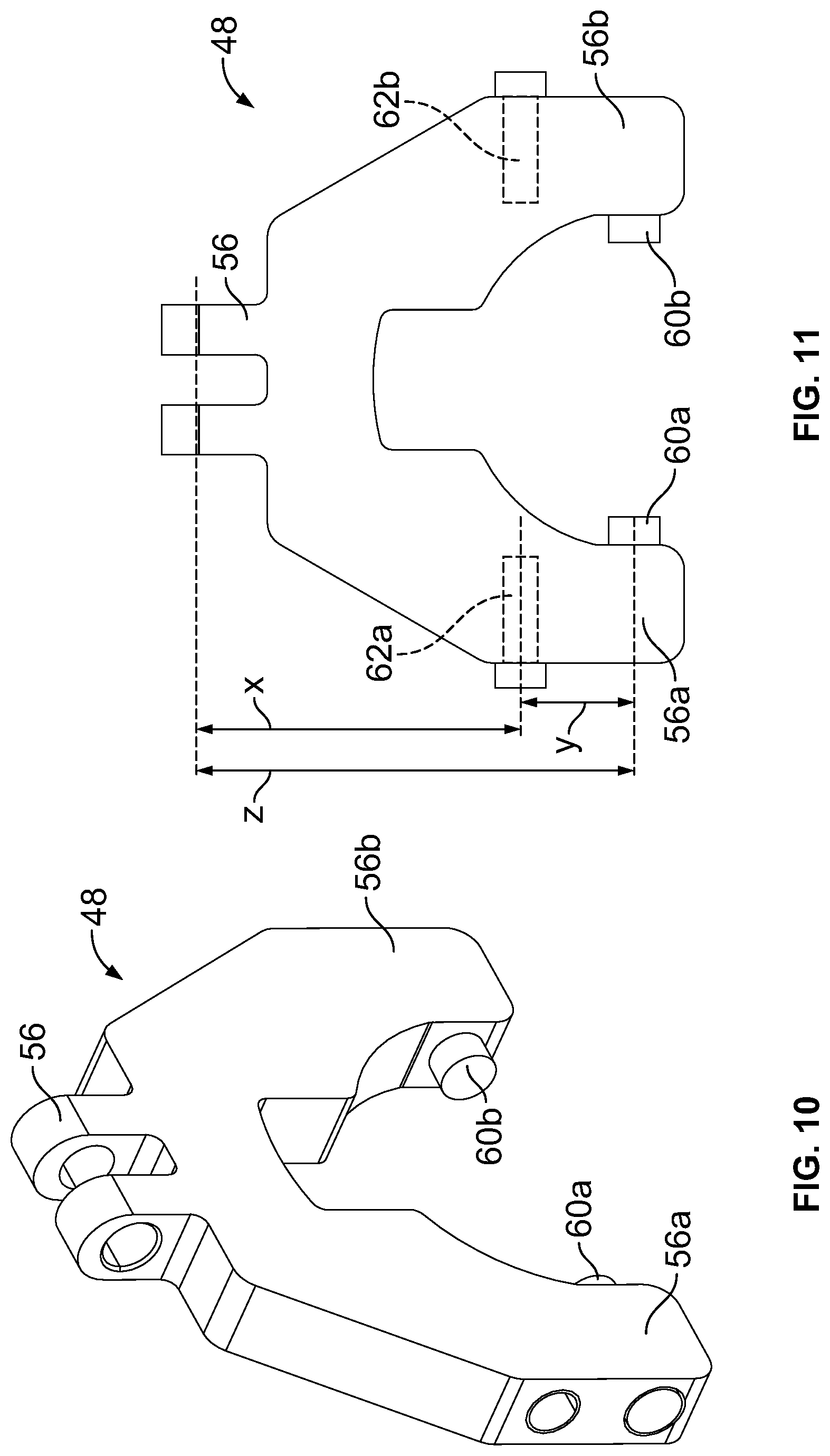 Patent US12090517 Figure 8 – Separation machine having powered separator gap control