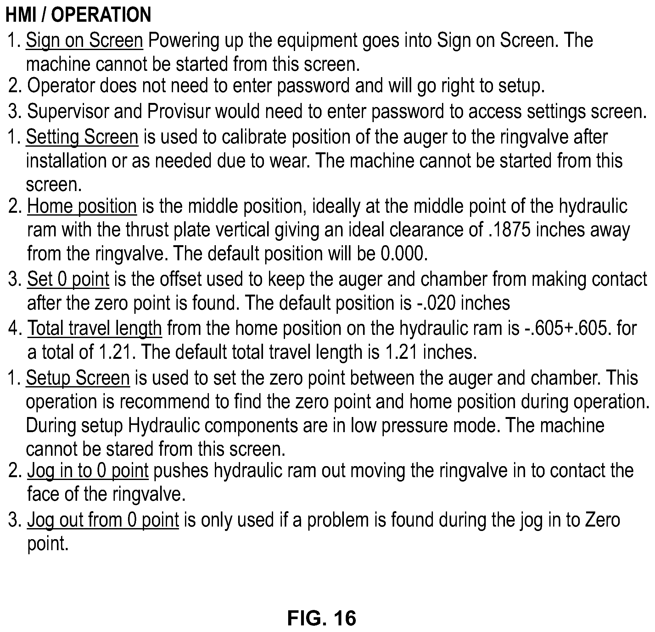 Patent US12090517 Figure 12 – Separation machine having powered separator gap control