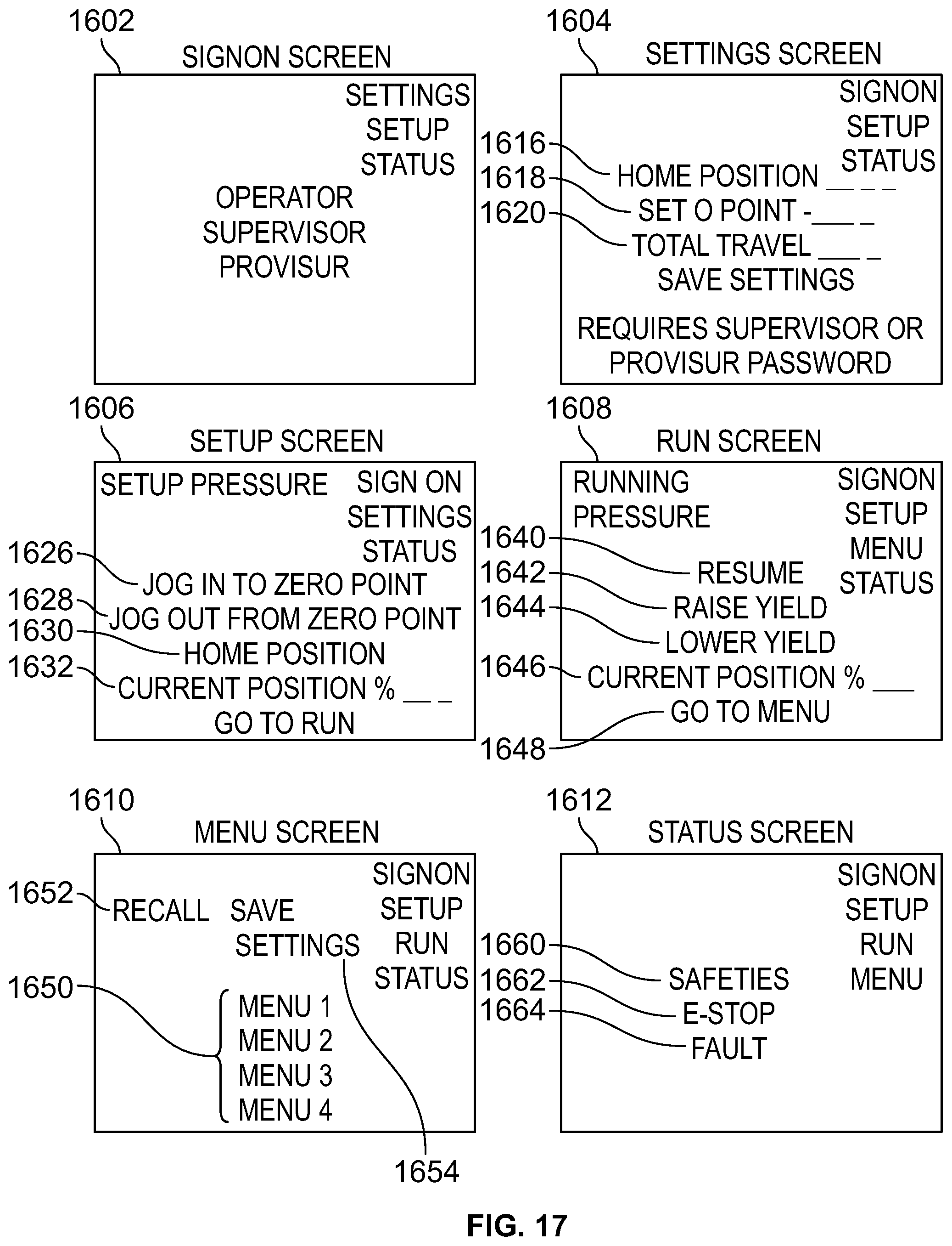 Patent US12090517 Figure 14 – Separation machine having powered separator gap control