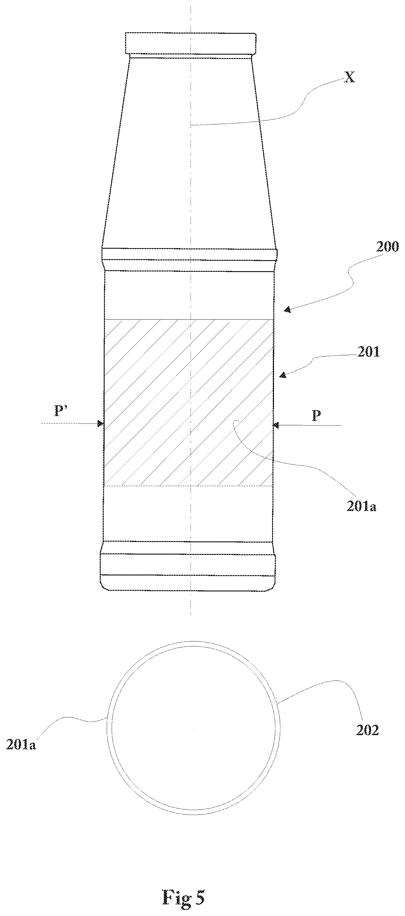 Patent US12090519 Figure 5 – Method for controlling containers, in particular made of glass and related apparatus