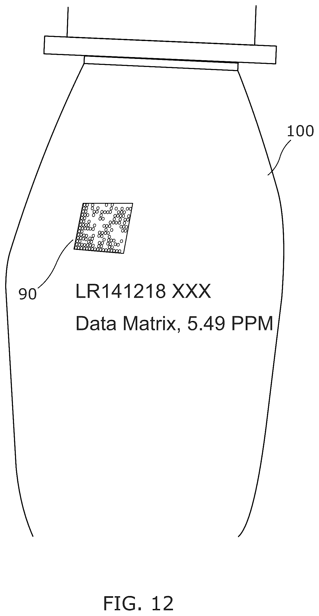 Patent US12090520 Figure 12 – Recycling method and taggant for a recyclable product
