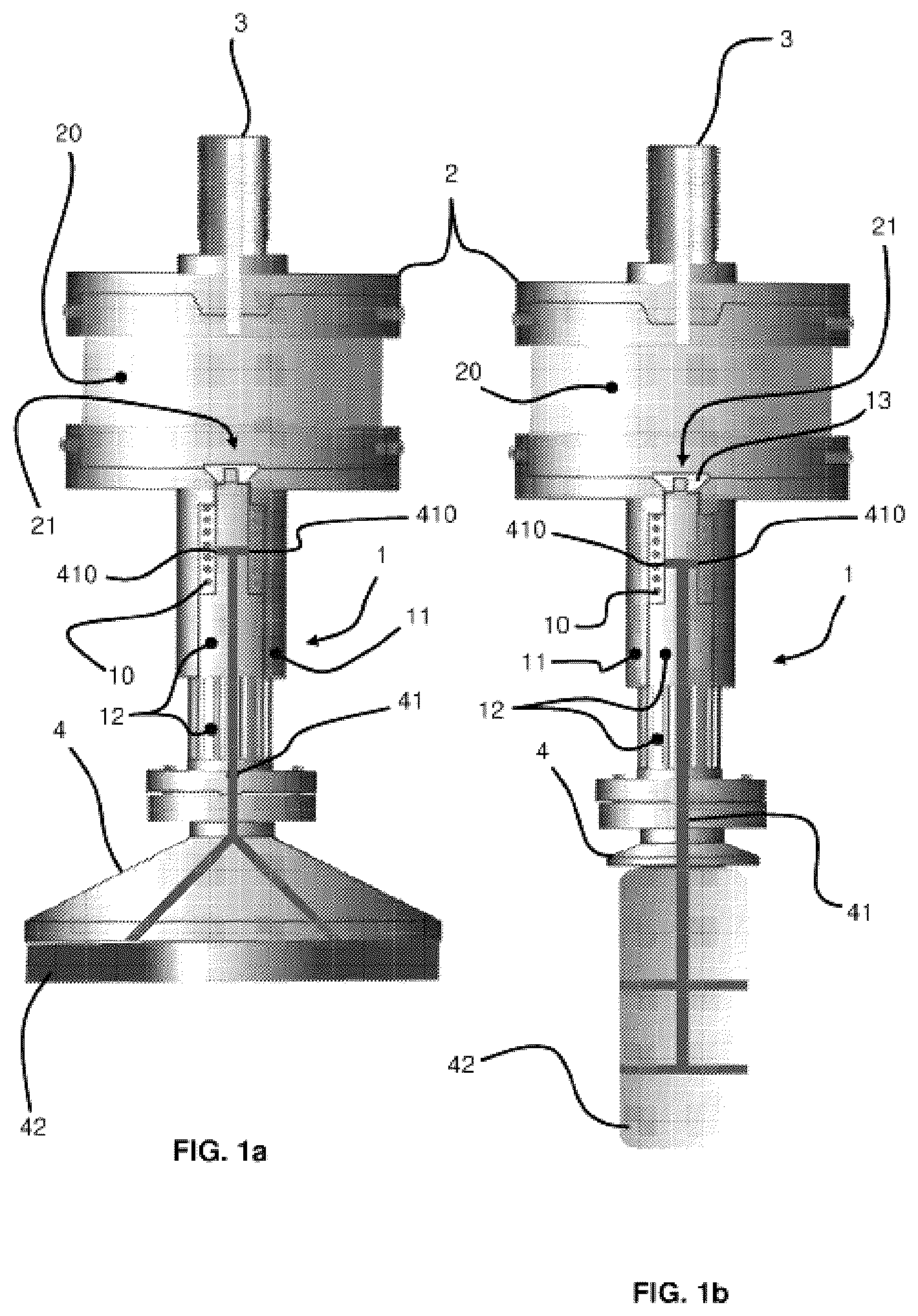 Patent US12090524 Figure 1 – Device for cleaning and polishing connections of underwater equipment comprising a cleaning-fluid dispersing mechanism