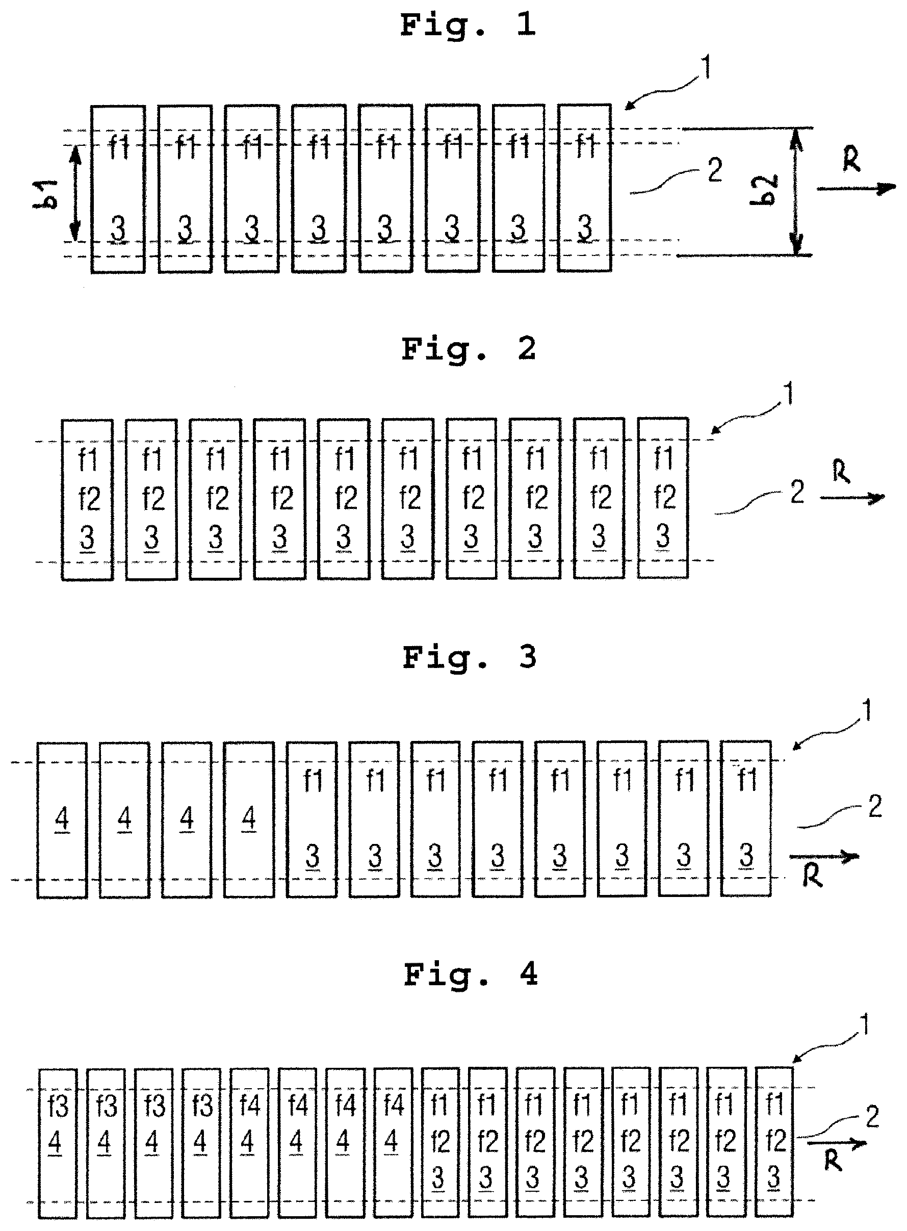Patent US12090535 Figure 1 – Heating device for the inductive heating of a flat steel strip in a hot rolling mill