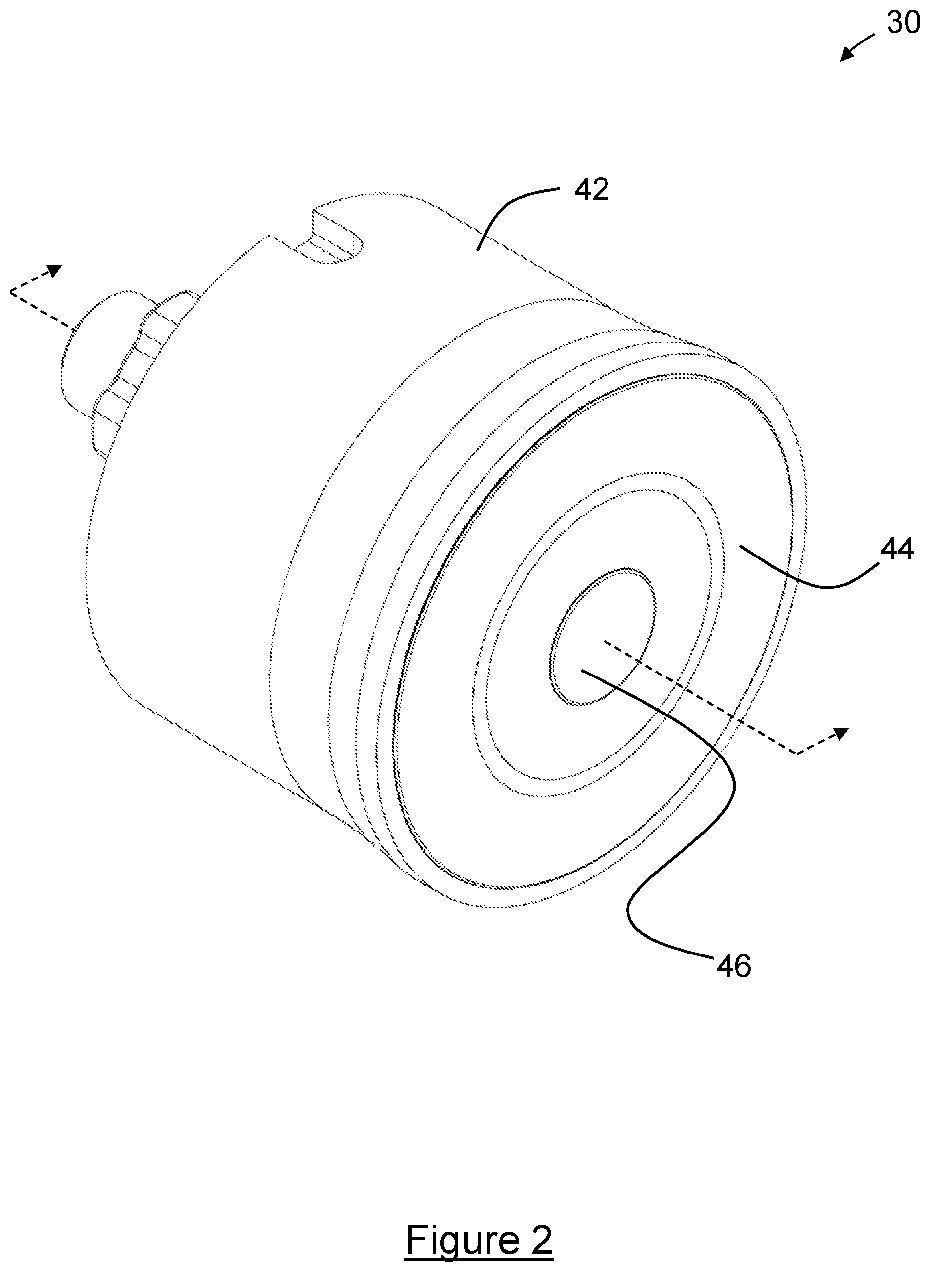 Patent US12090537 Figure 2 – Dummy block for extrusion press