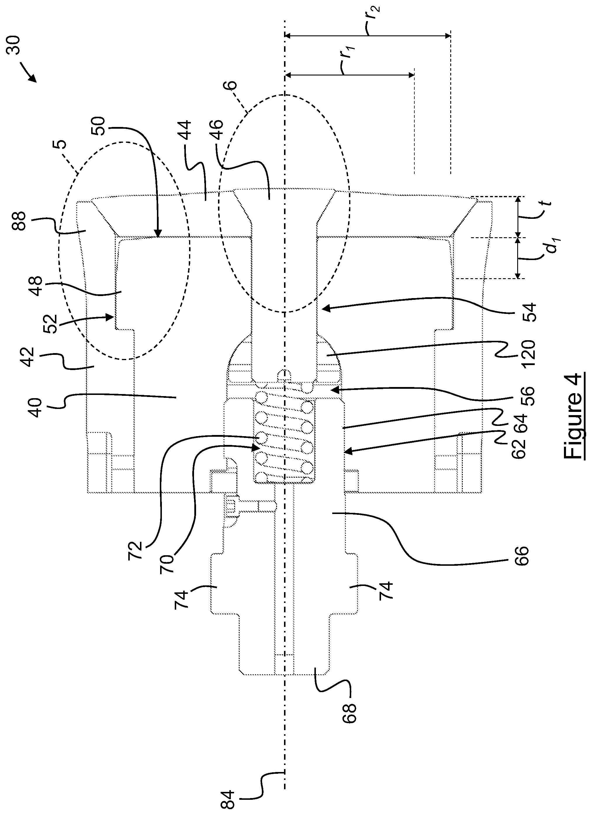 Patent US12090537 Figure 4 – Dummy block for extrusion press