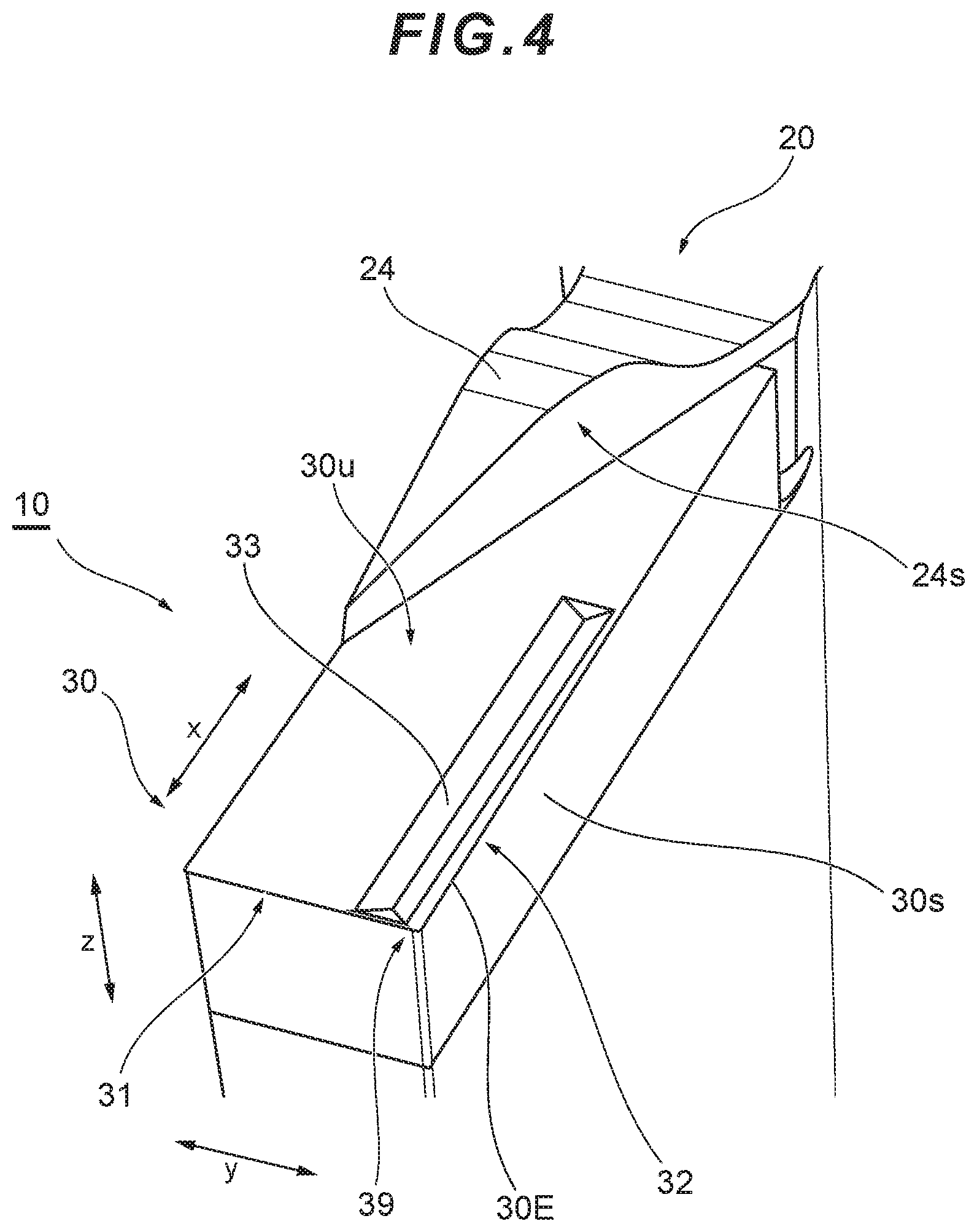 Patent US12090558 Figure 4 – Cutting insert