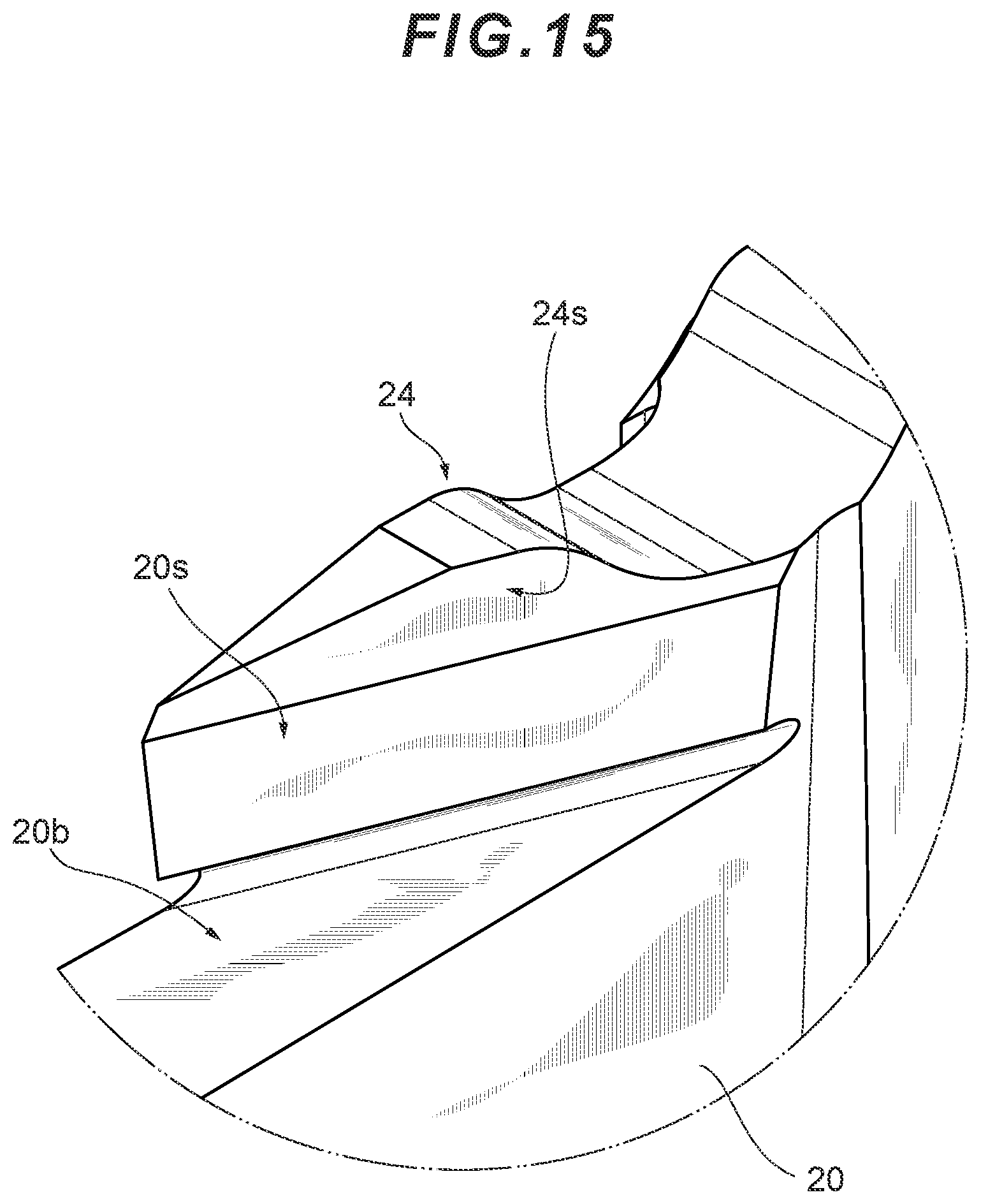 Patent US12090558 Figure 15 – Cutting insert