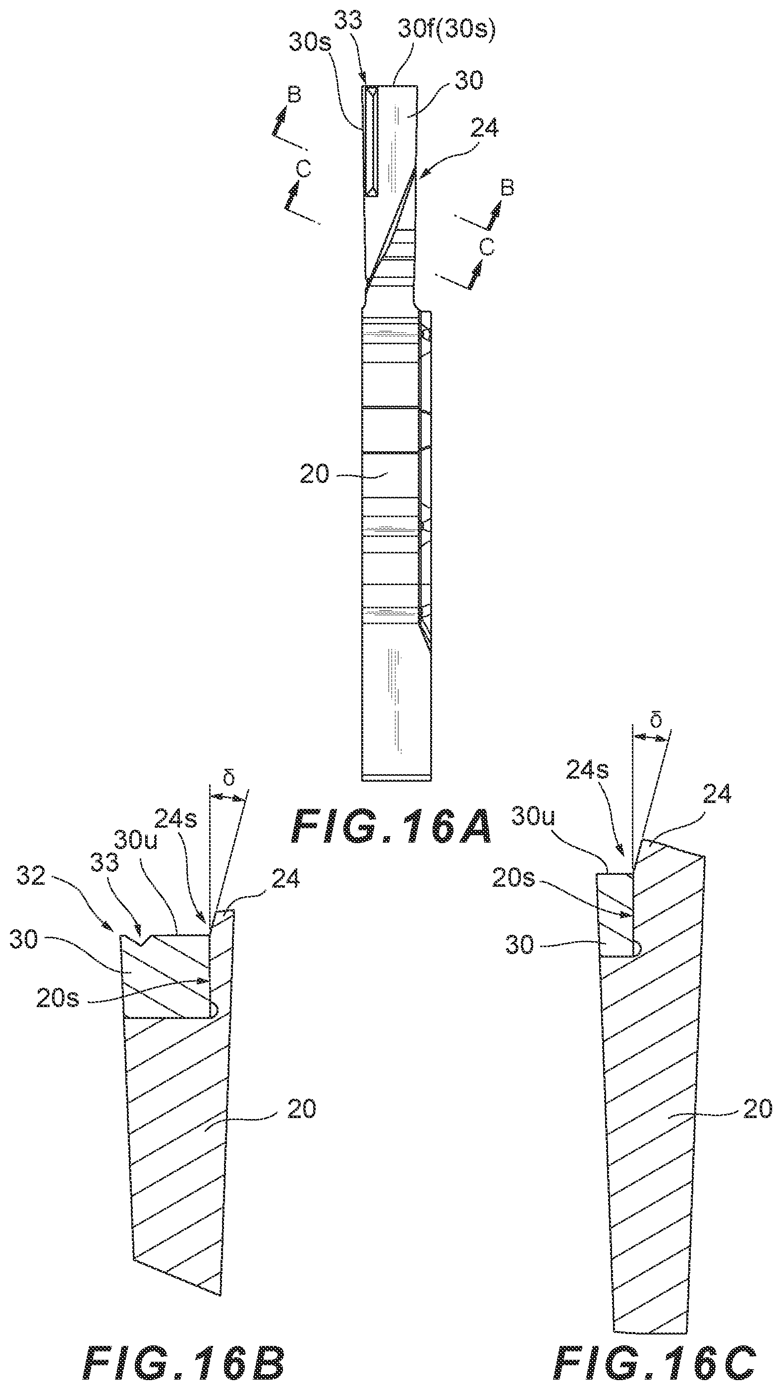 Patent US12090558 Figure 16 – Cutting insert
