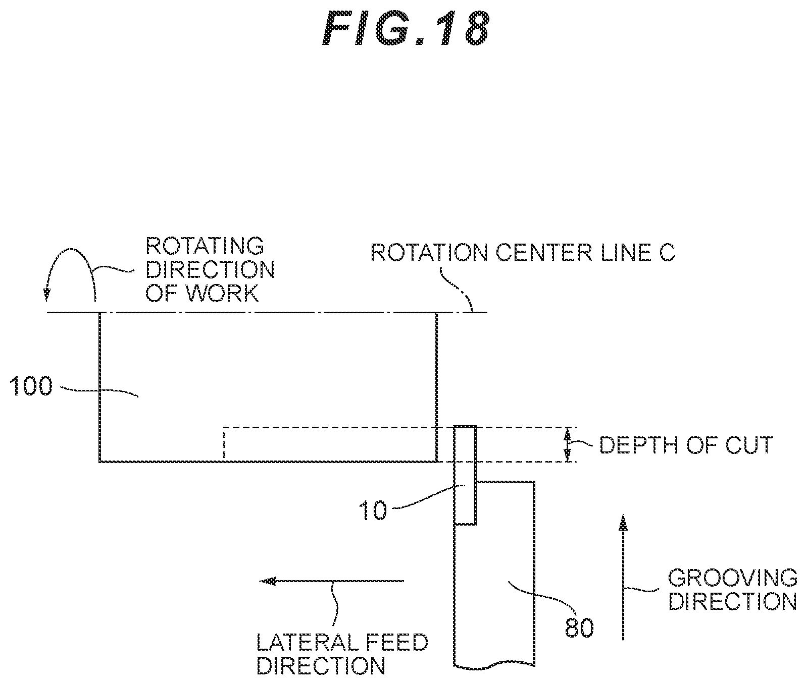 Patent US12090558 Figure 18 – Cutting insert
