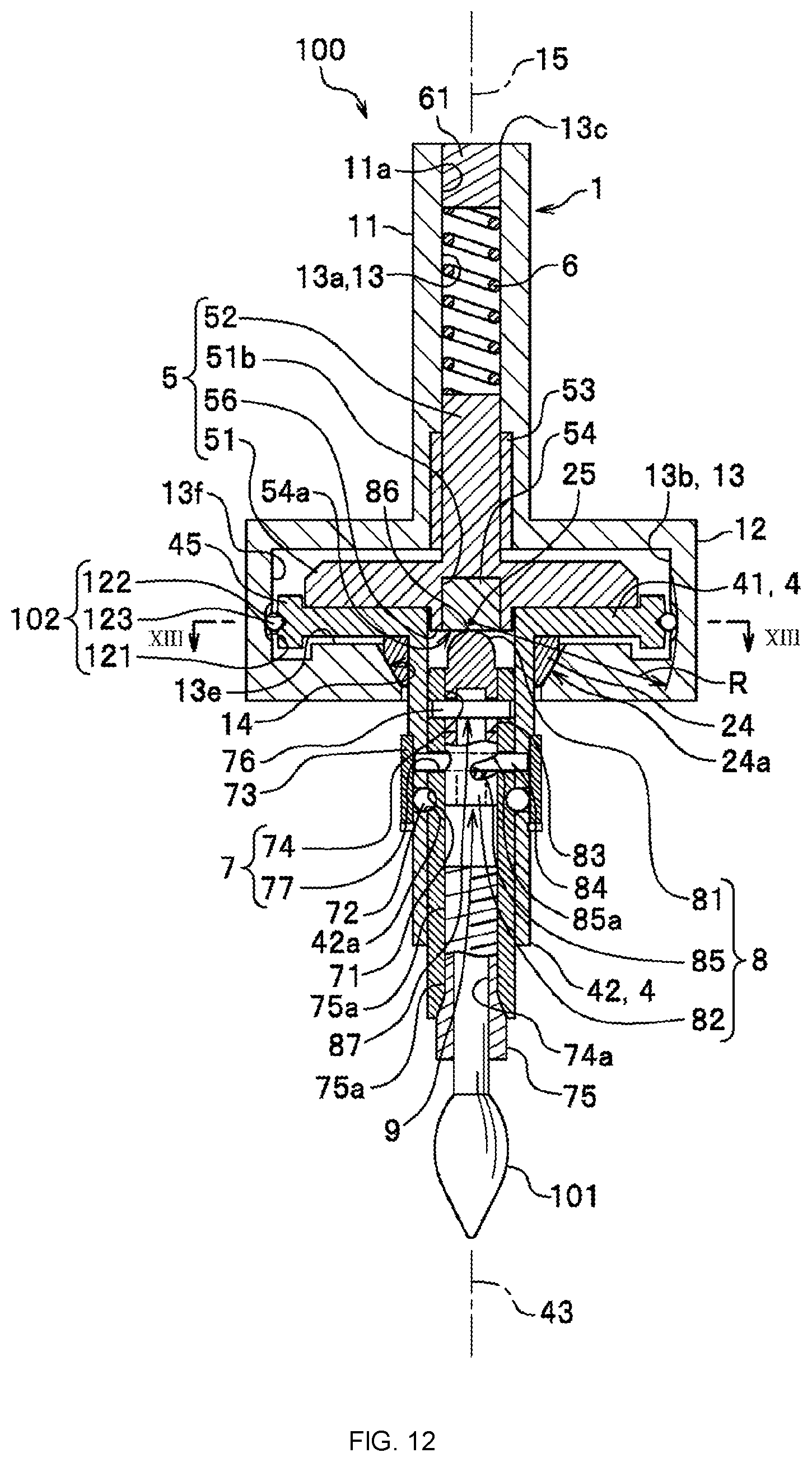 Patent US12090560 Figure 9 – Deburring apparatus and deburring method