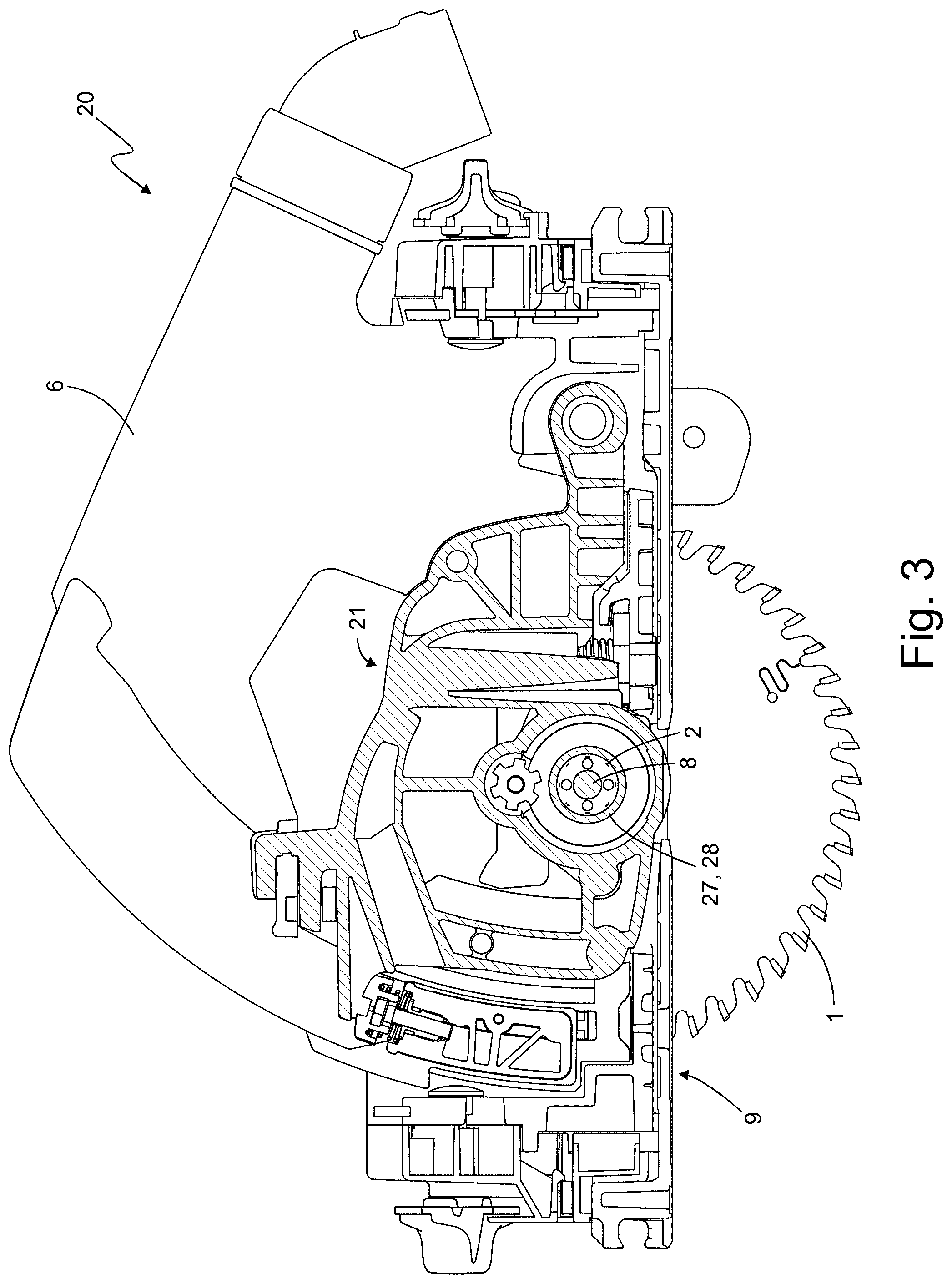 Patent US12090562 Figure 2 – Power tool, system, and method