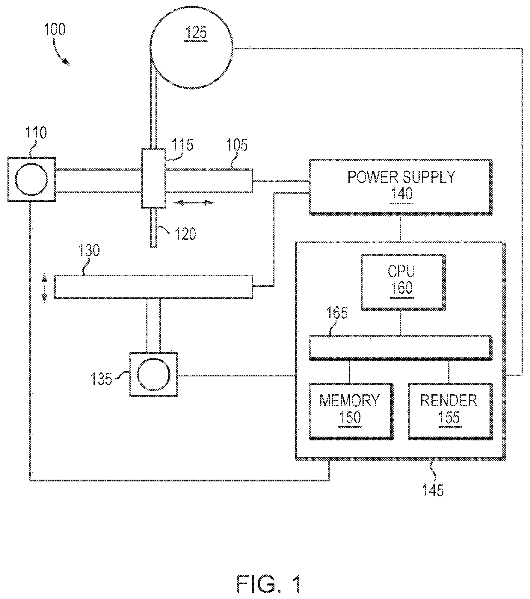 Patent US12090565 Figure 1 – Systems for printing three-dimensional objects