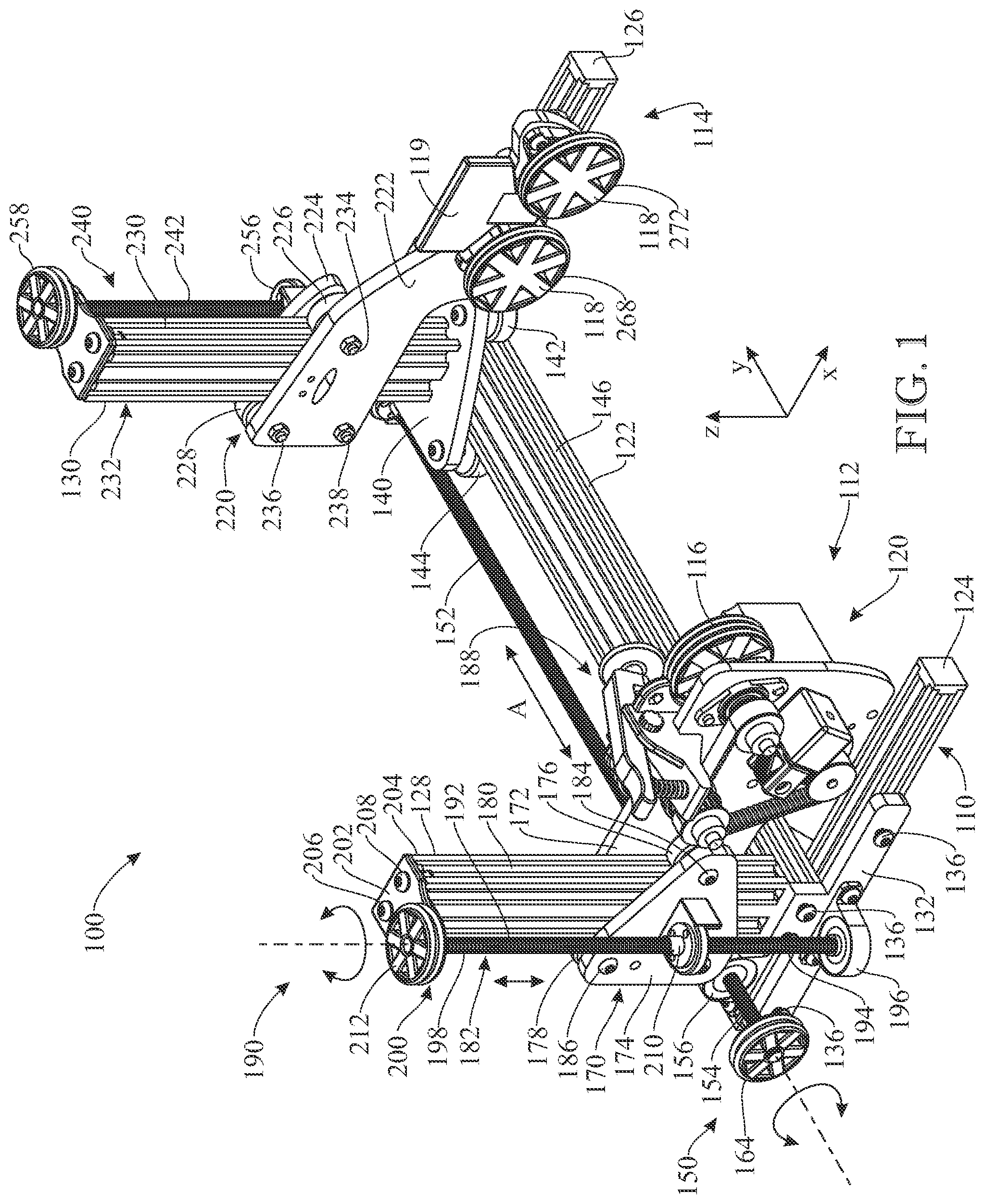 Patent US12090572 Figure 1 – Rotary laser engraving device