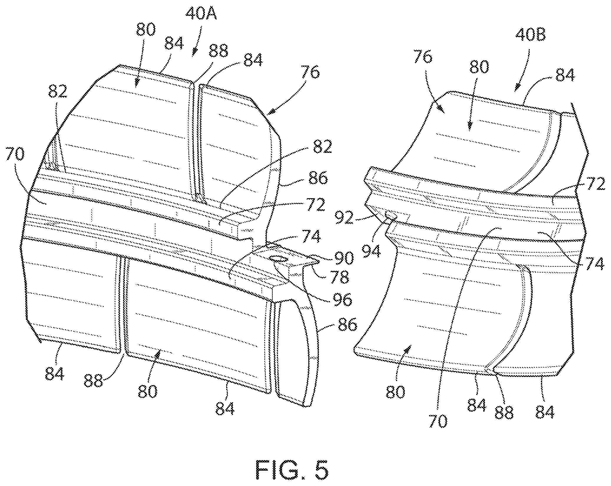 Patent US12090573 Figure 5 – Fluid treatment tank having a laser welded distributor plate