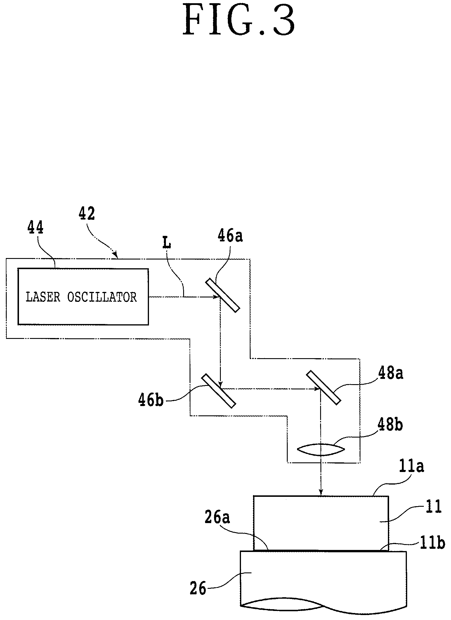 Patent US12090575 Figure 3 – Laser processing apparatus and laser processing method