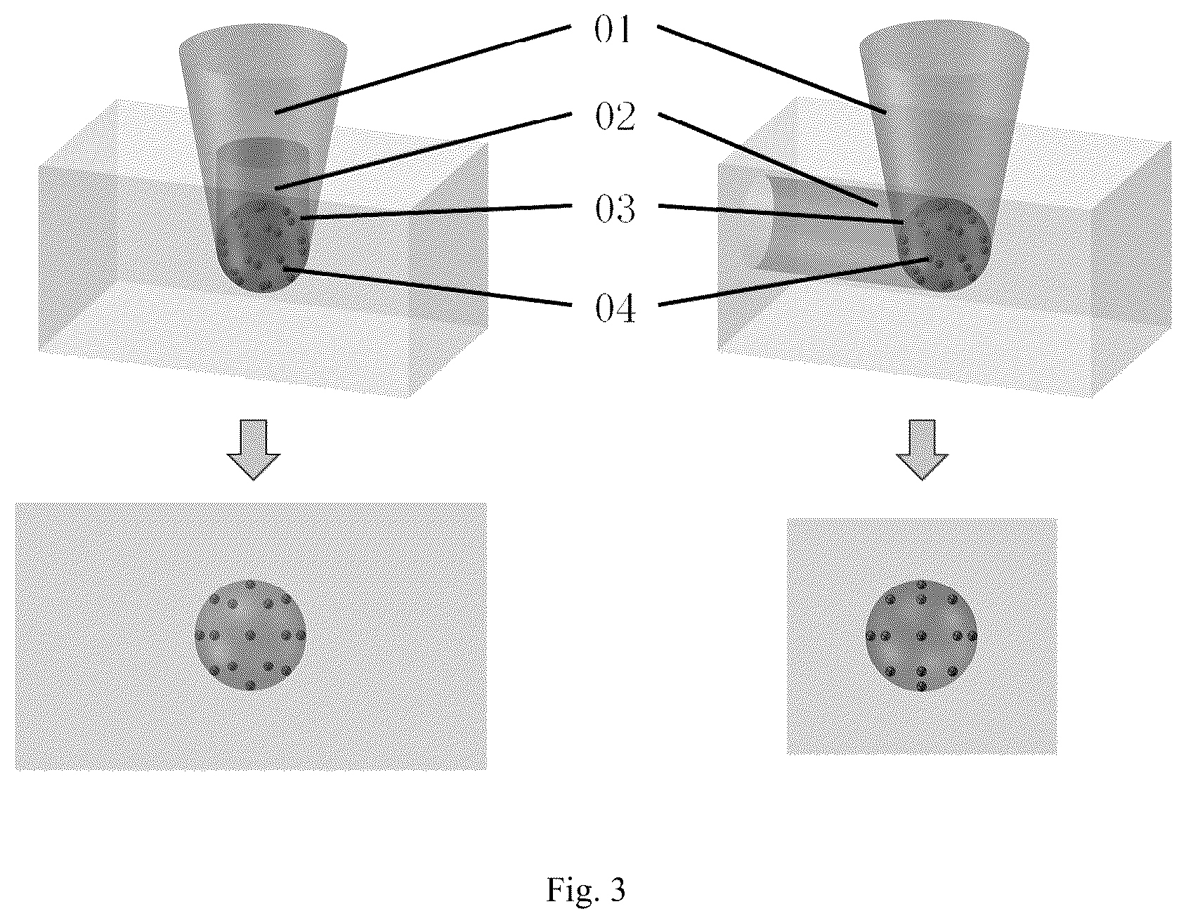 Patent US12090576 Figure 3 – Device and method for processing micro-channel on microfluidic chip using multi-focus ultrafast laser