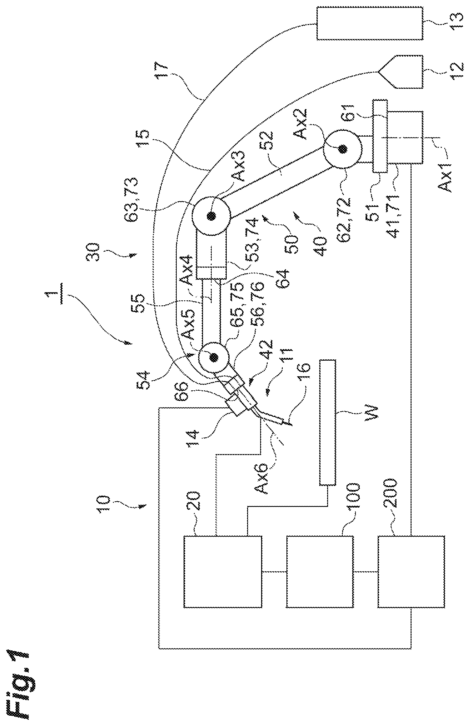 Patent US12090580 Figure 1 – Welding apparatus and welding method