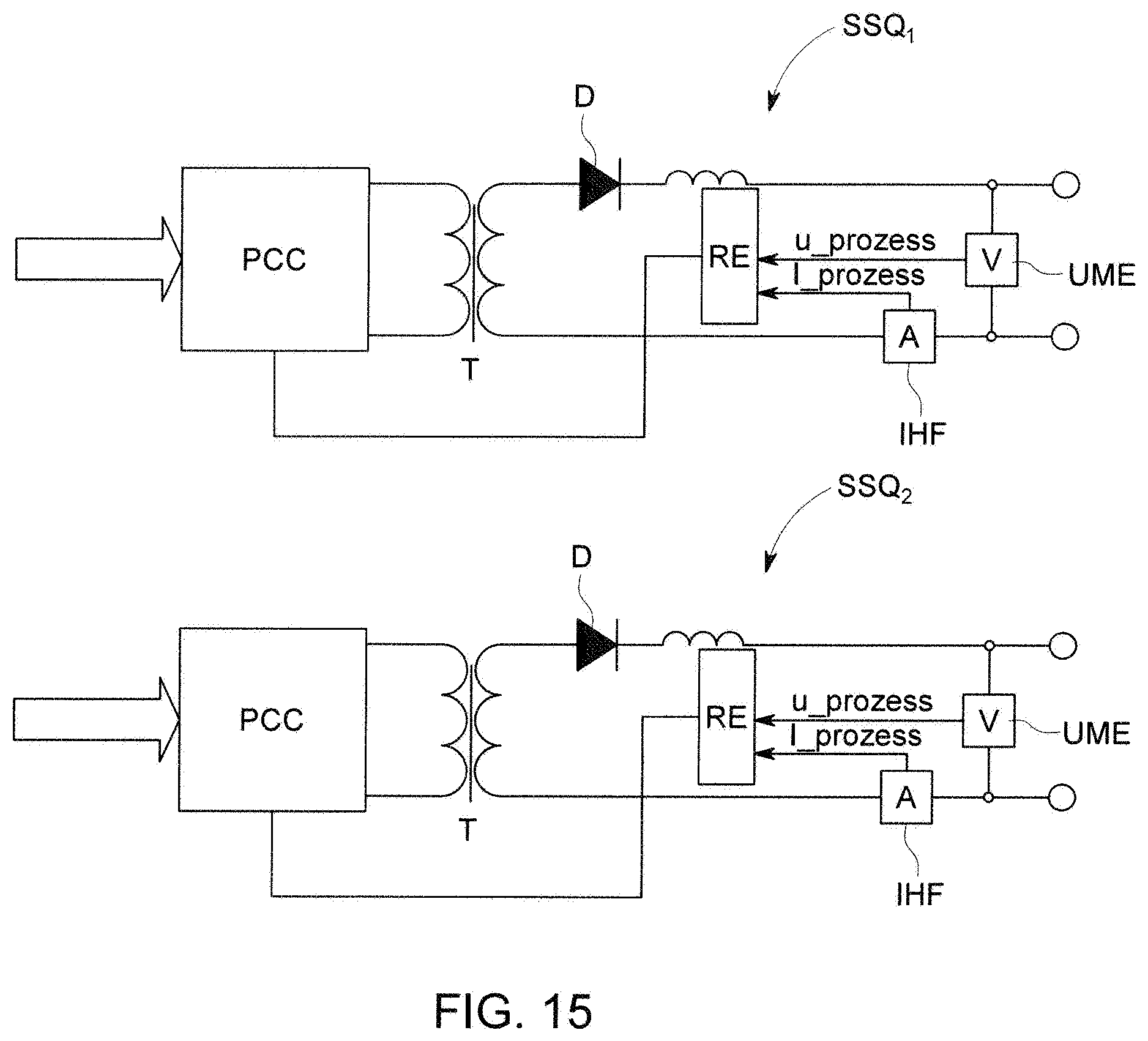 Patent US12090582 Figure 11 – Method for compensating an interfering influence on a welding current from another welding power source