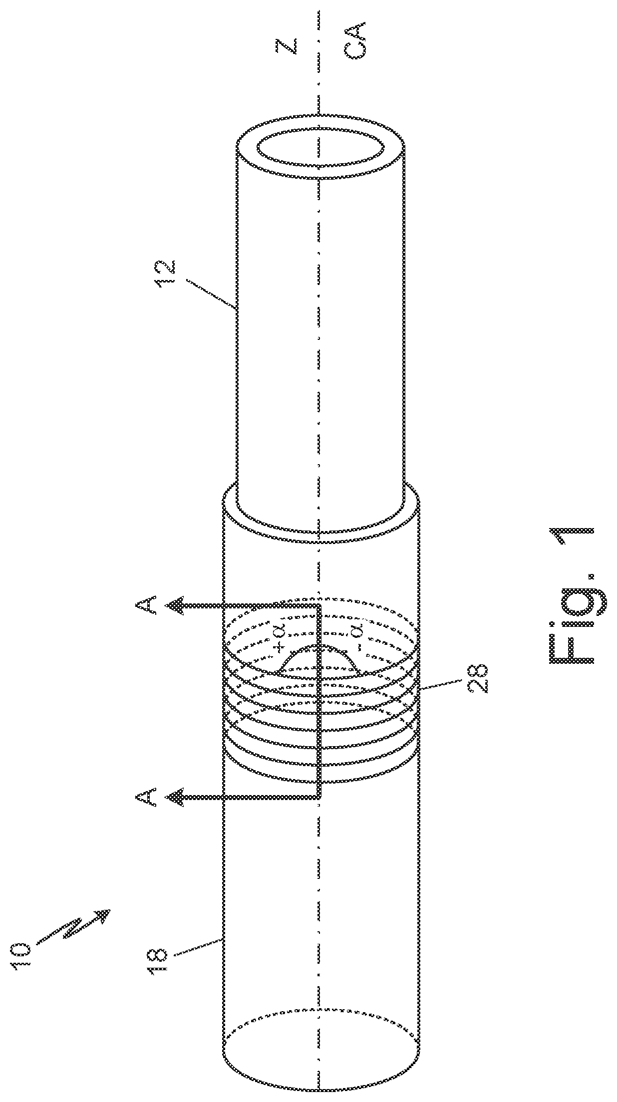 Patent US12090586 Figure 1 – Composite/metal joints for composite rods
