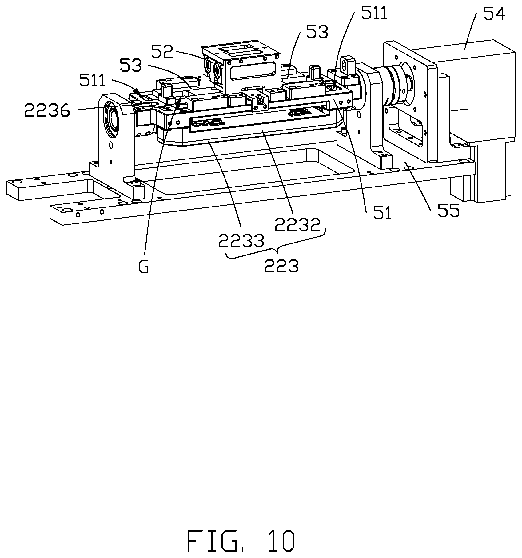 Patent US12090588 Figure 10 – Automatic locking device and assembling apparatus therewith