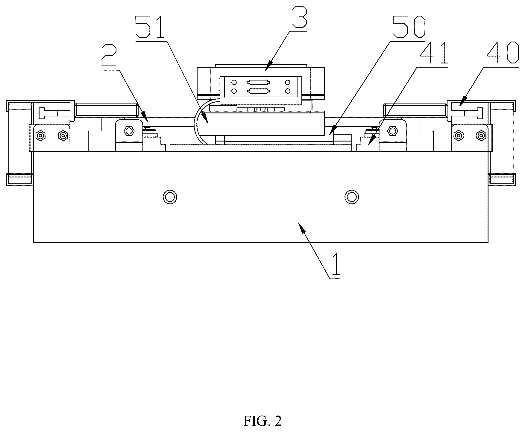 Patent US12090590 Figure 2 – Six-degree-of-freedom air-floating moving apparatus