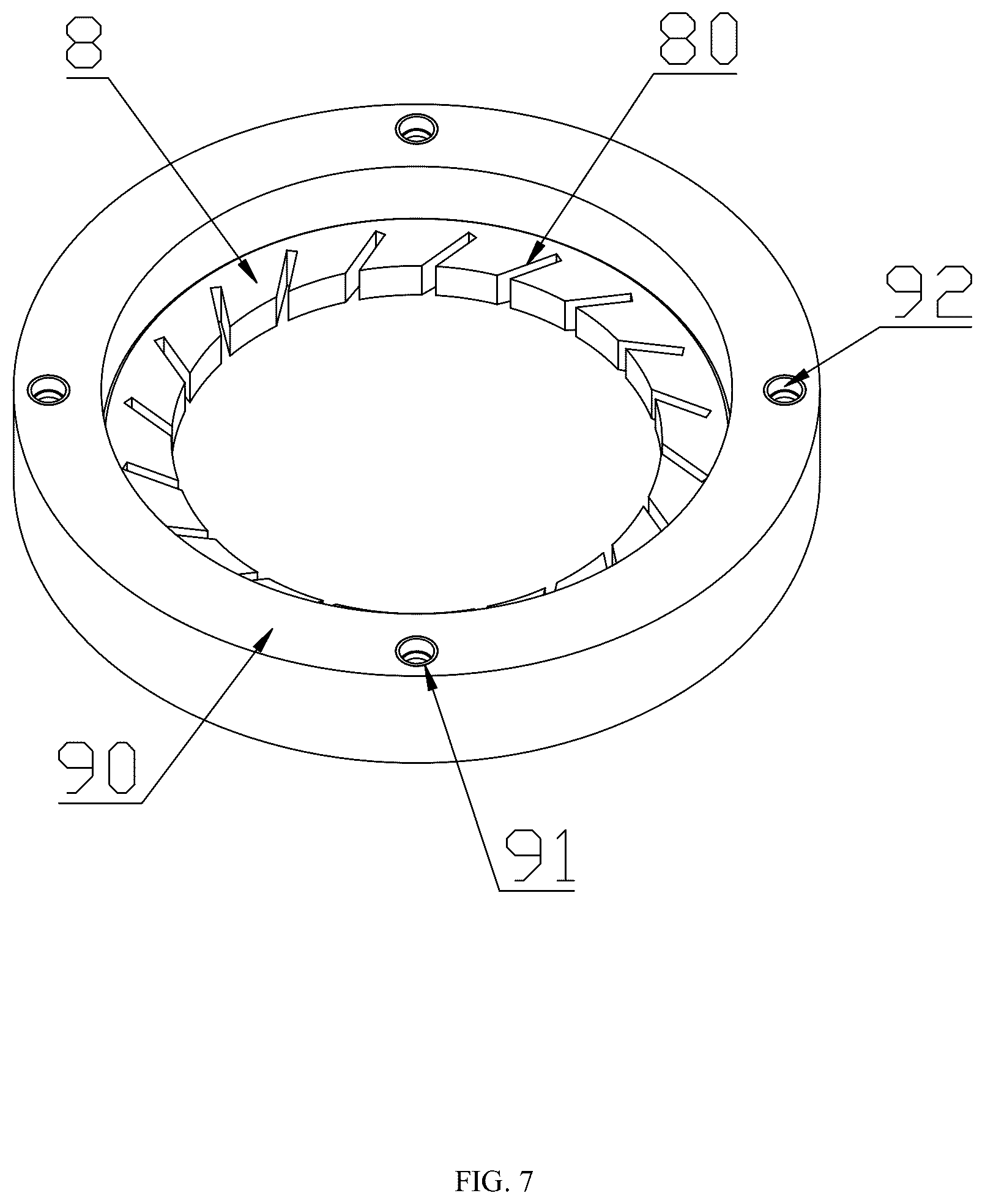 Patent US12090590 Figure 7 – Six-degree-of-freedom air-floating moving apparatus