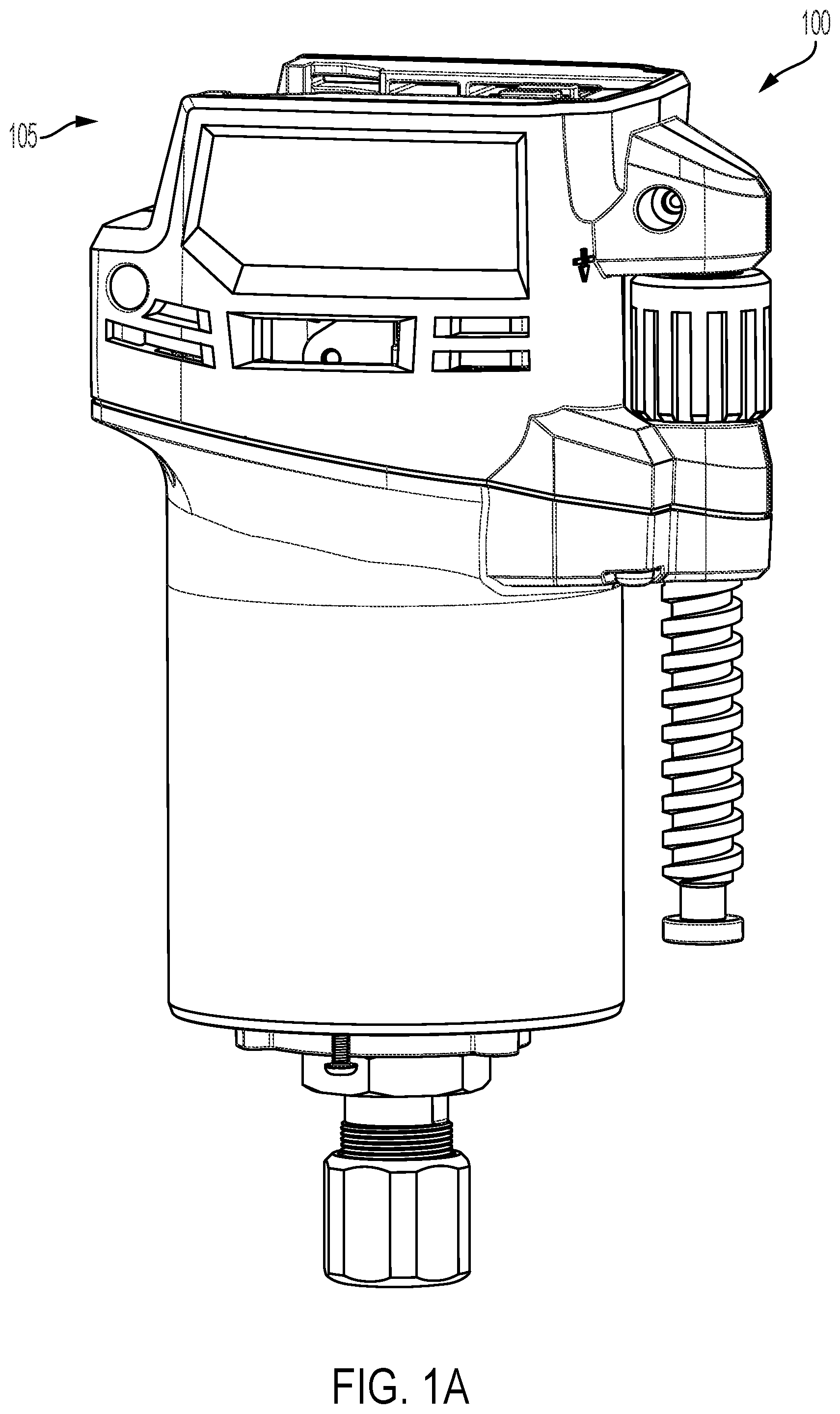 Patent US12090592 Figure 1 – Drop detection in power tools