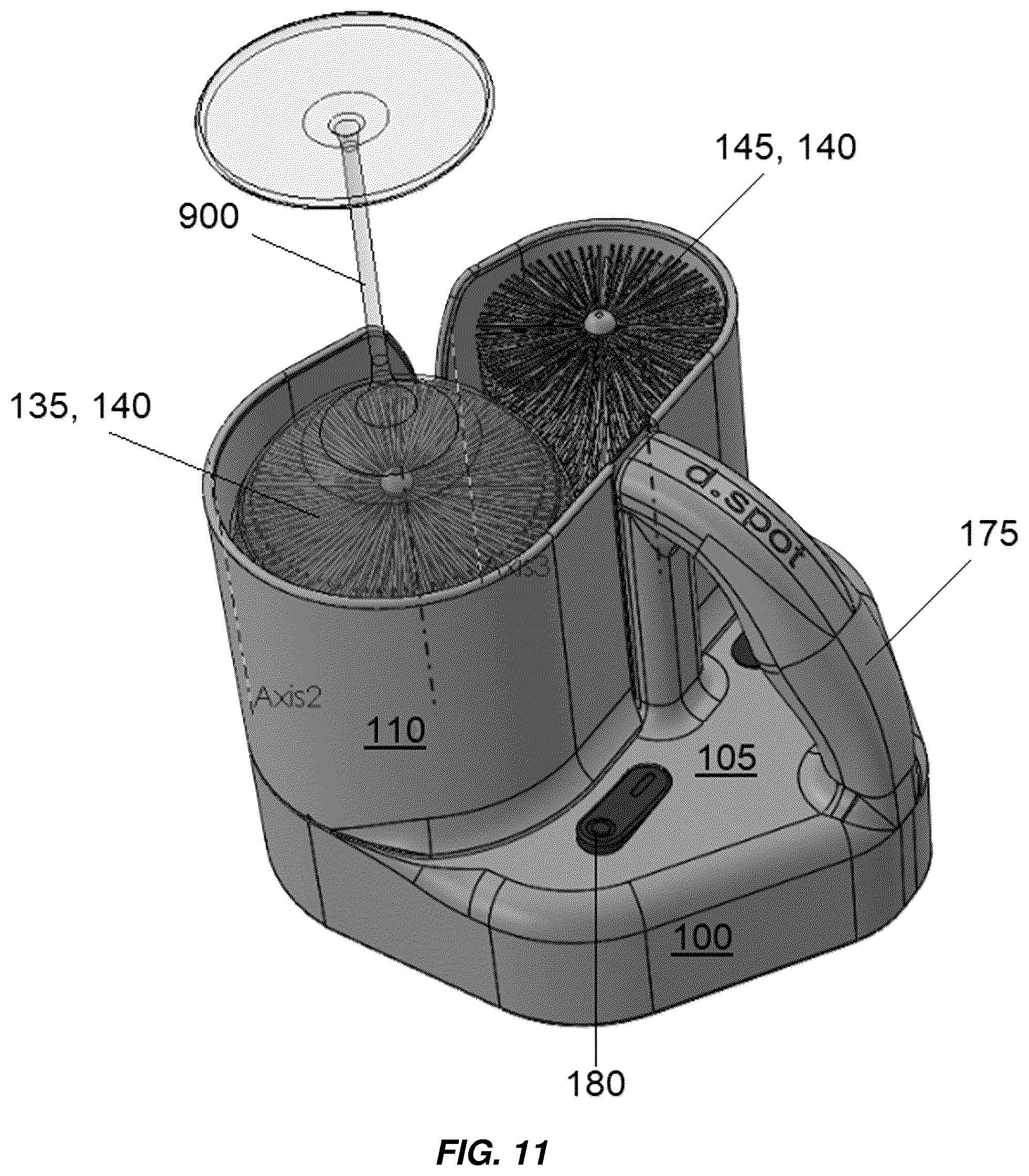 Patent US12090598 Figure 14 – Glassware polishing system
