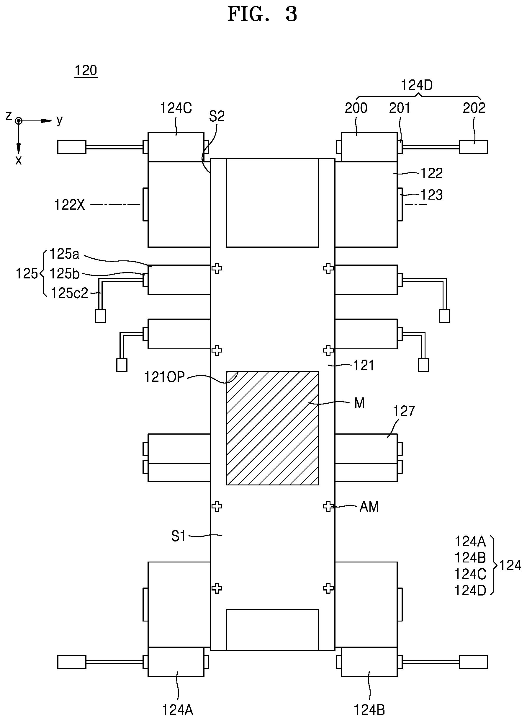 Patent US12090601 Figure 3 – Apparatus and method for manufacturing display device
